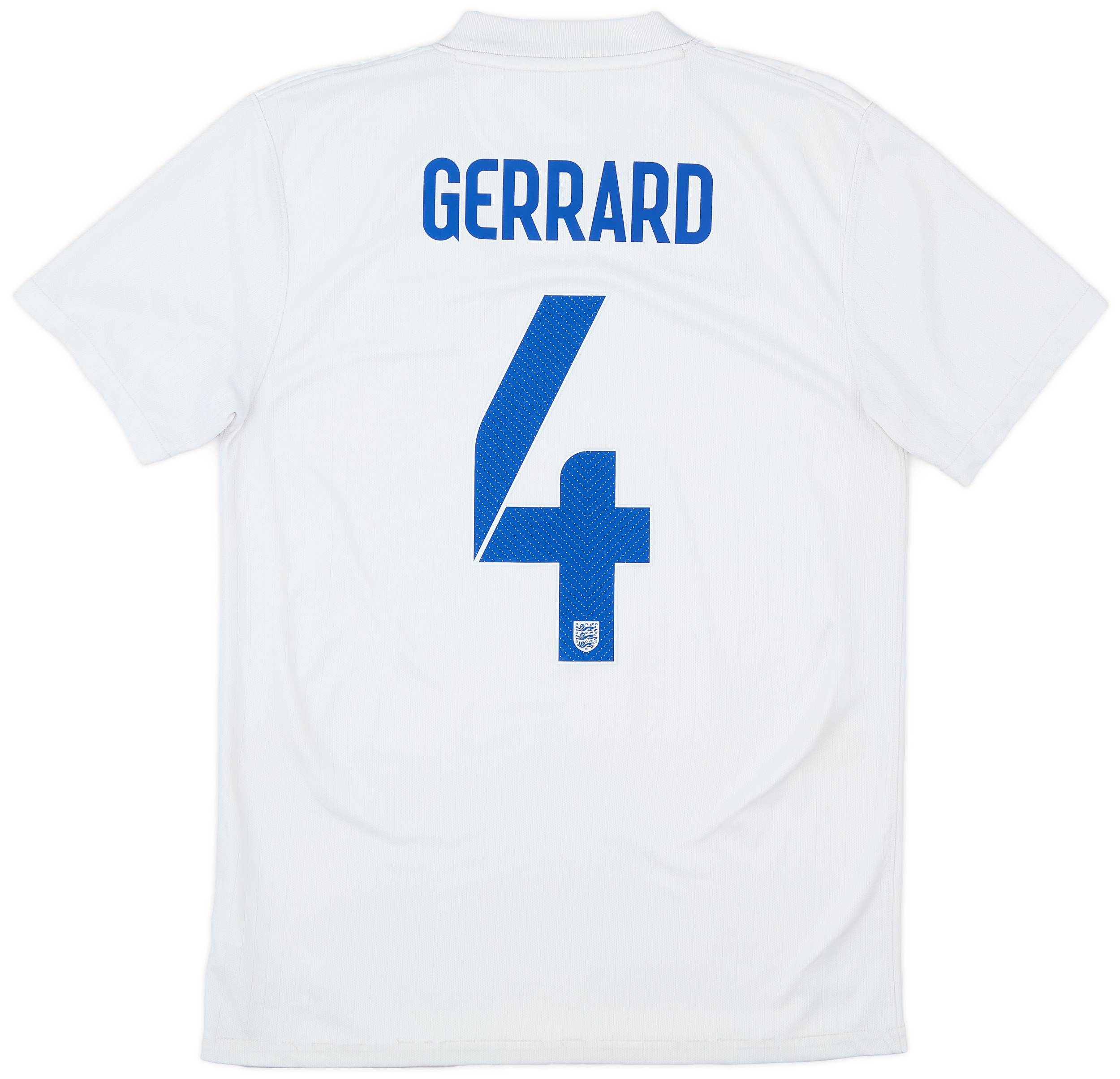 2014-15 England Home Shirt Gerrard #4 - 6/10 - (S)