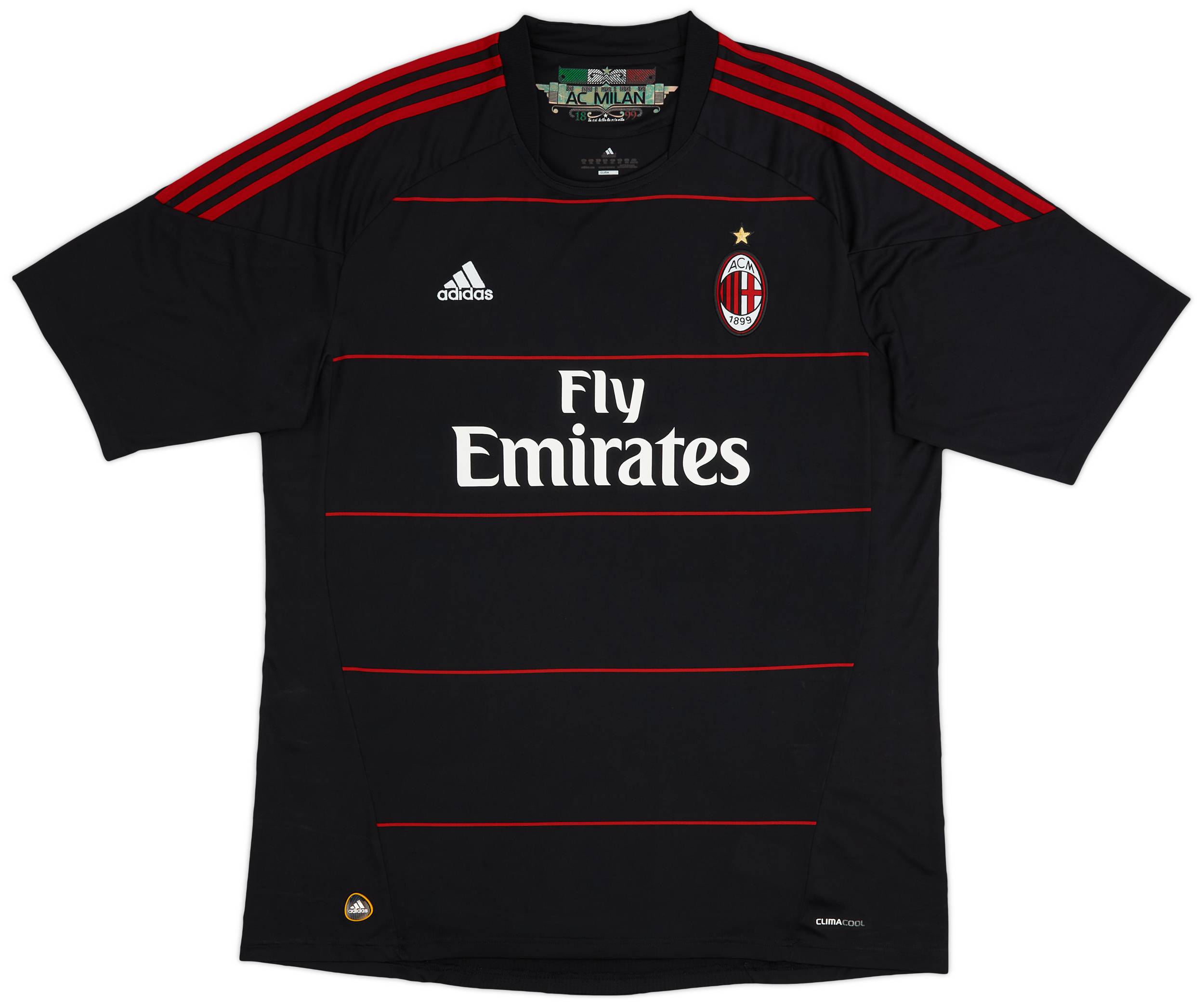 2010-11 AC Milan Third Shirt - 8/10 - (3XL)