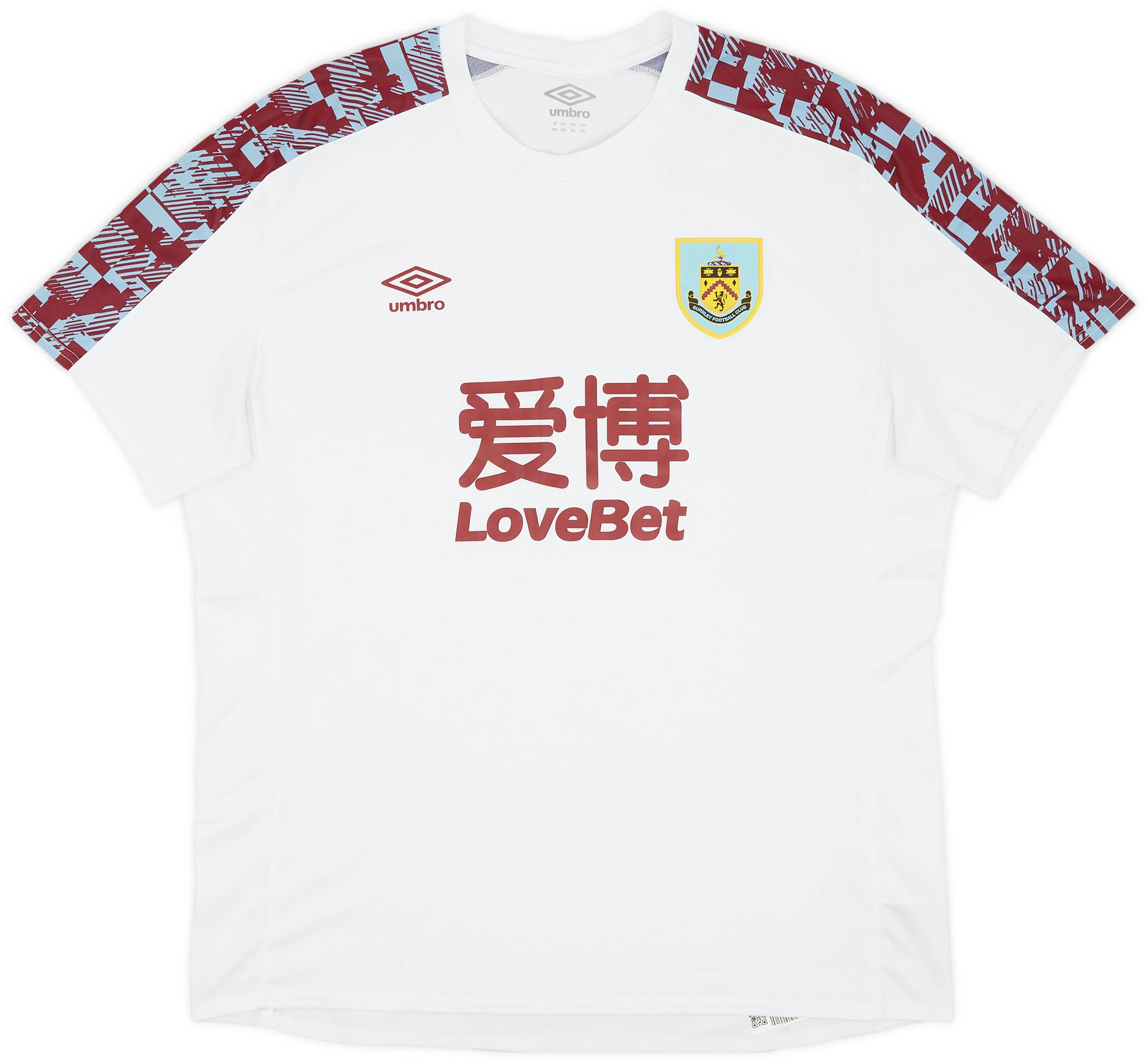 2020-21 Burnley Umbro Training Shirt - 10/10 - (XXL)