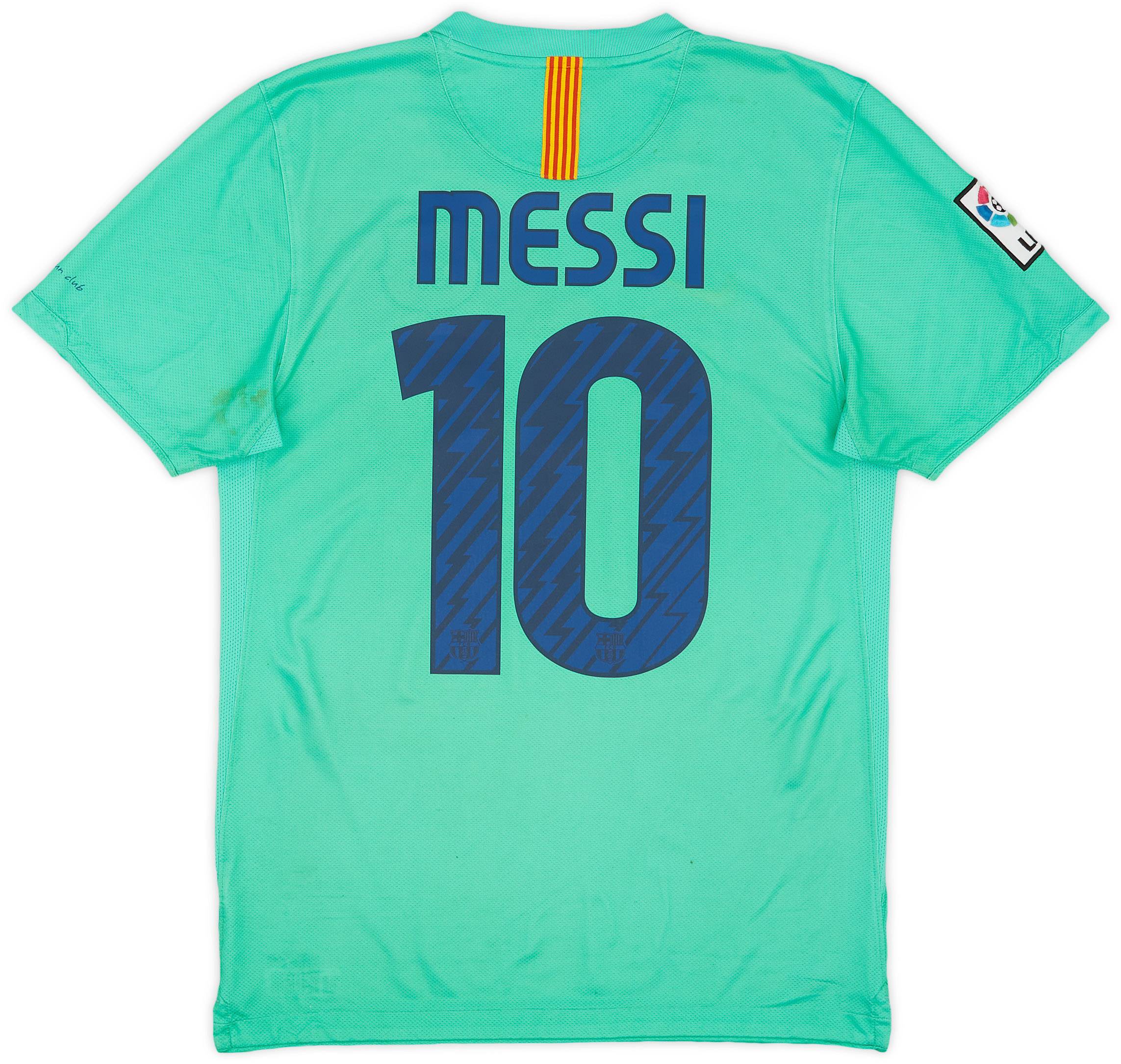 2010-11 Barcelona Away Shirt Messi #10 - 8/10 - (S)