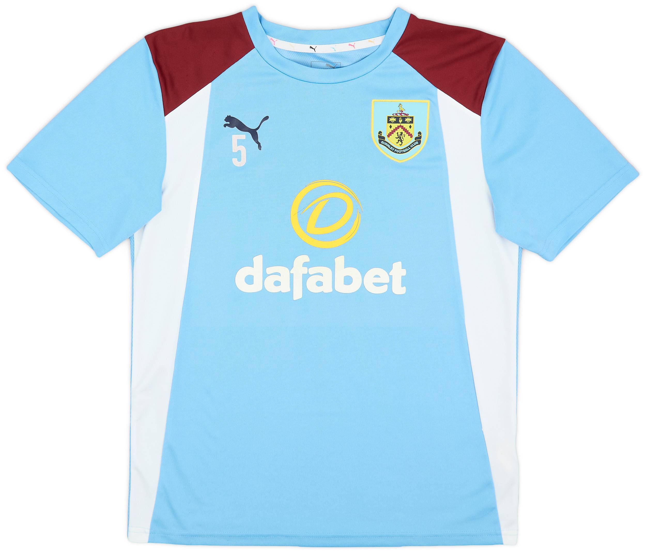 2016-17 Burnley Player Issue Puma Training Shirt #5 - 7/10 - (M)