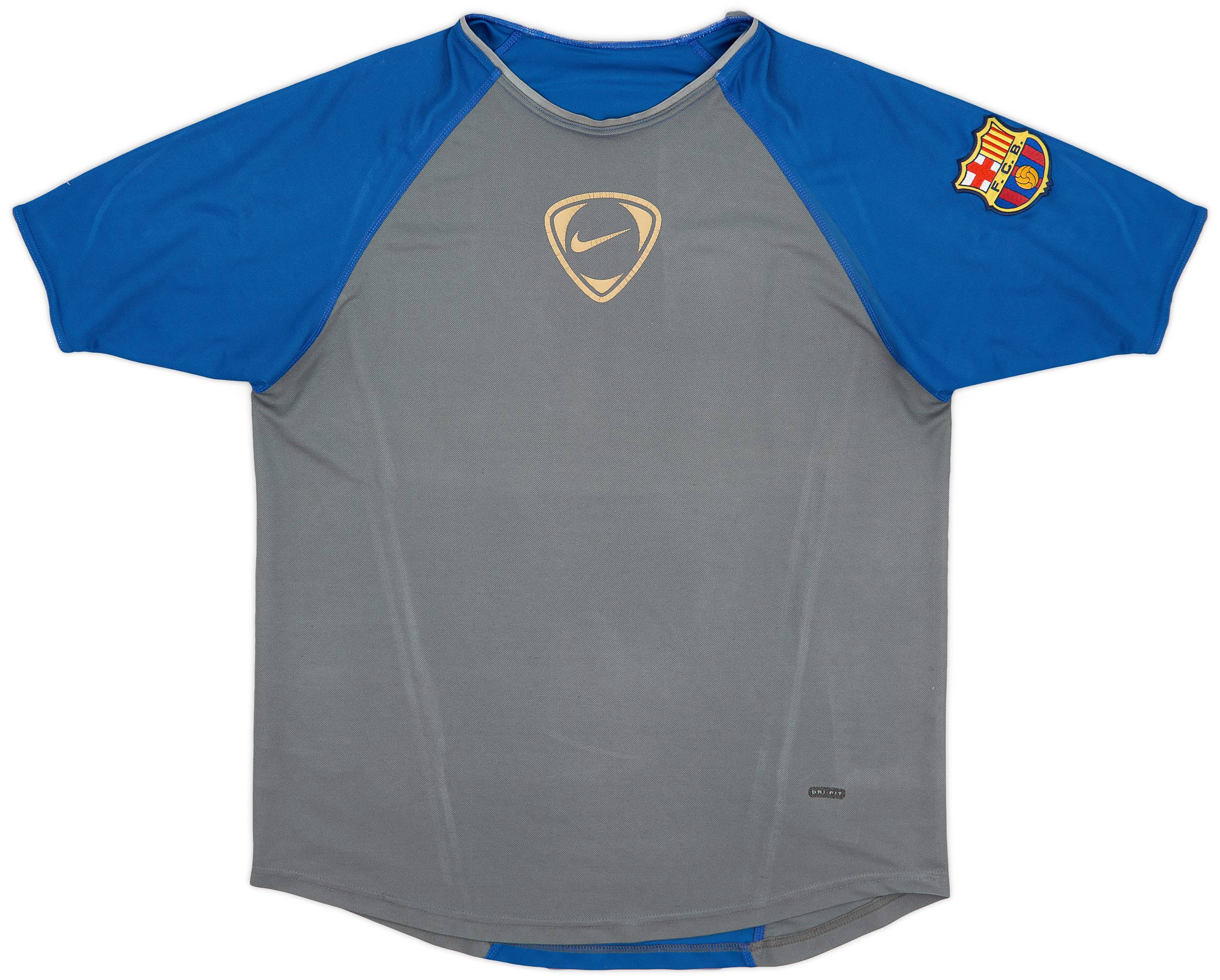 2002-03 Barcelona Nike Training Shirt - 6/10 - (L)