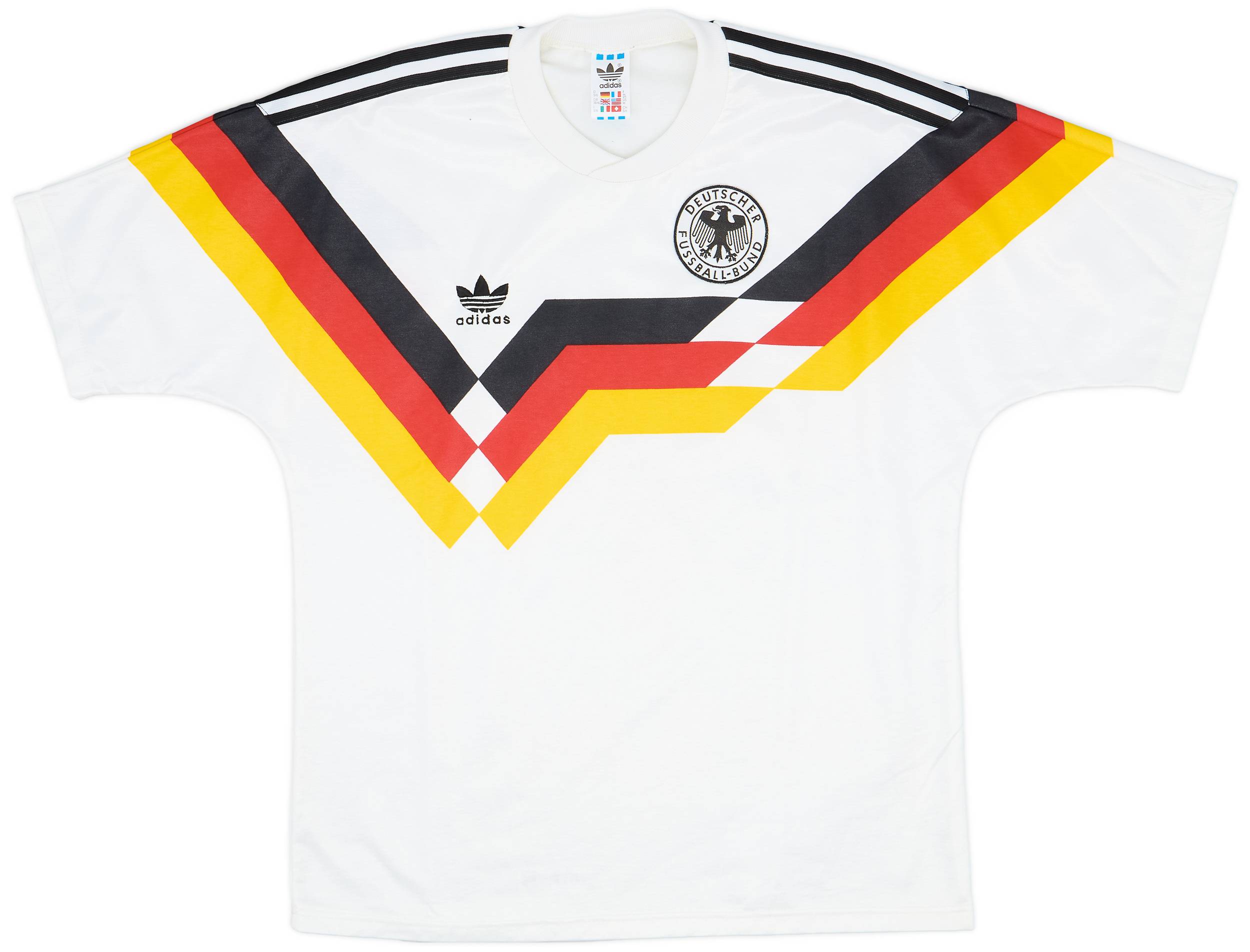 1988-90 West Germany Home Shirt - 10/10 - (M)