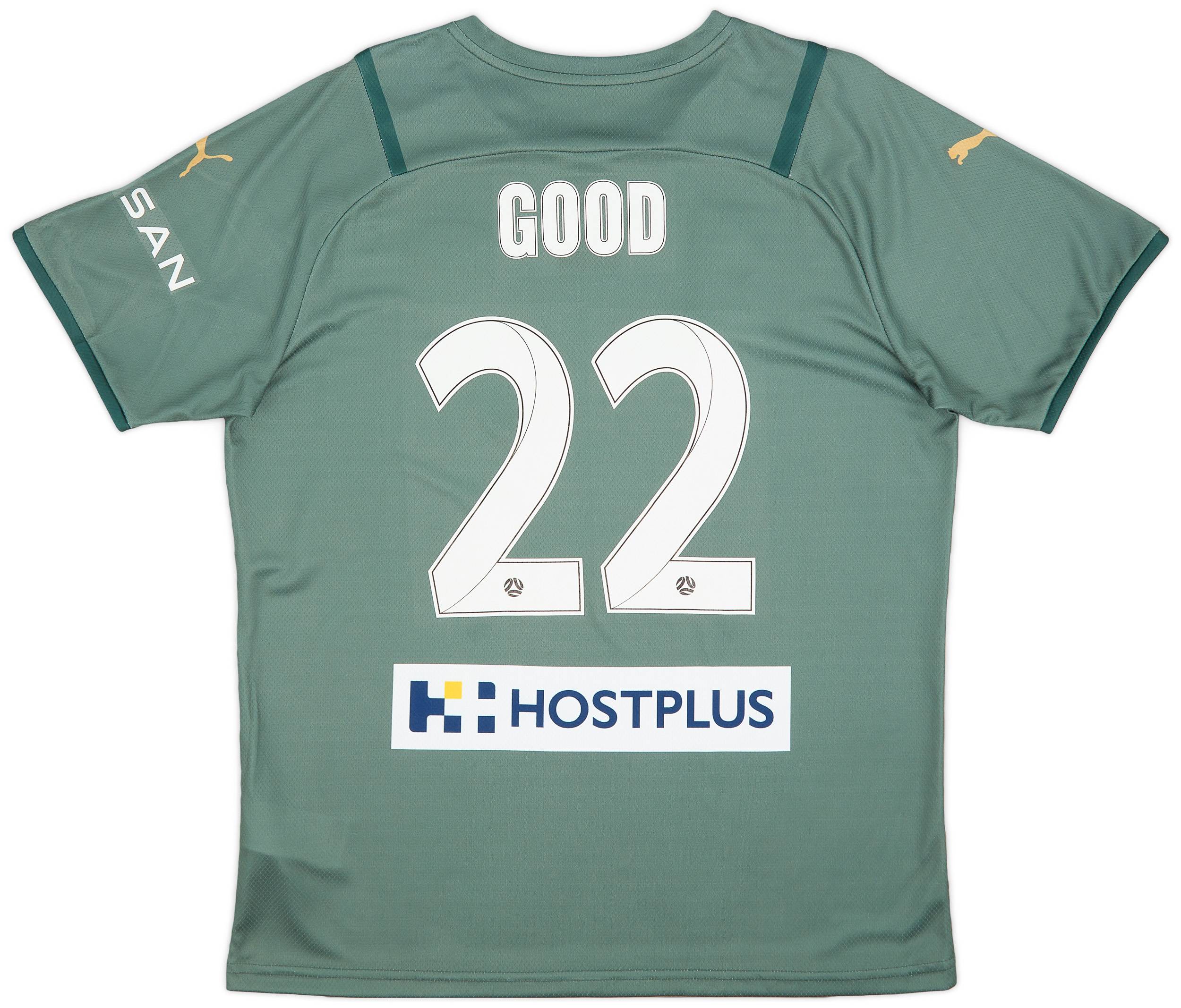2021-22 Melbourne City Player Issue Away Shirt Good #22 (M)