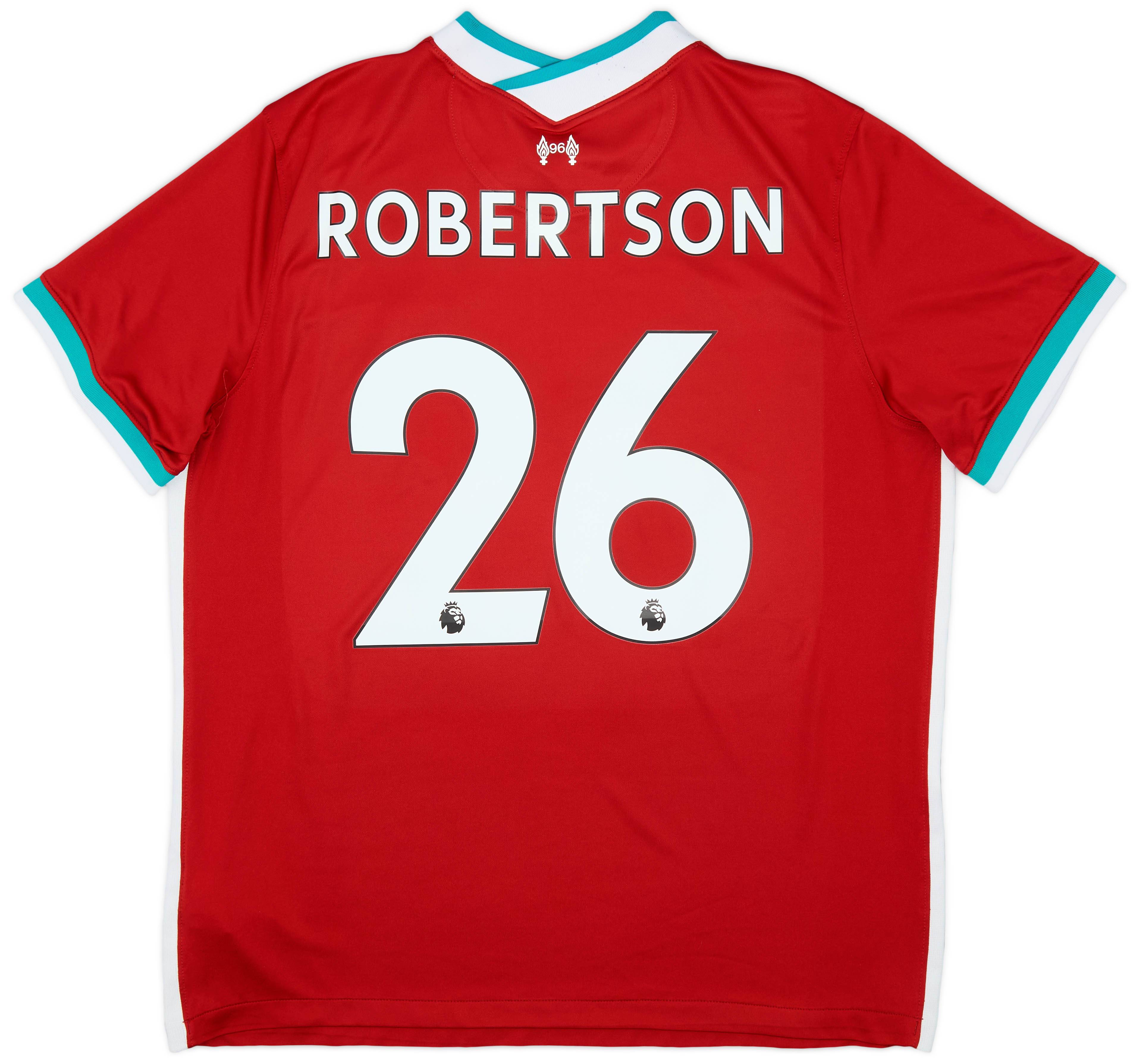 2020-21 Liverpool Home Shirt Robertson #26 - 7/10 - (XL)