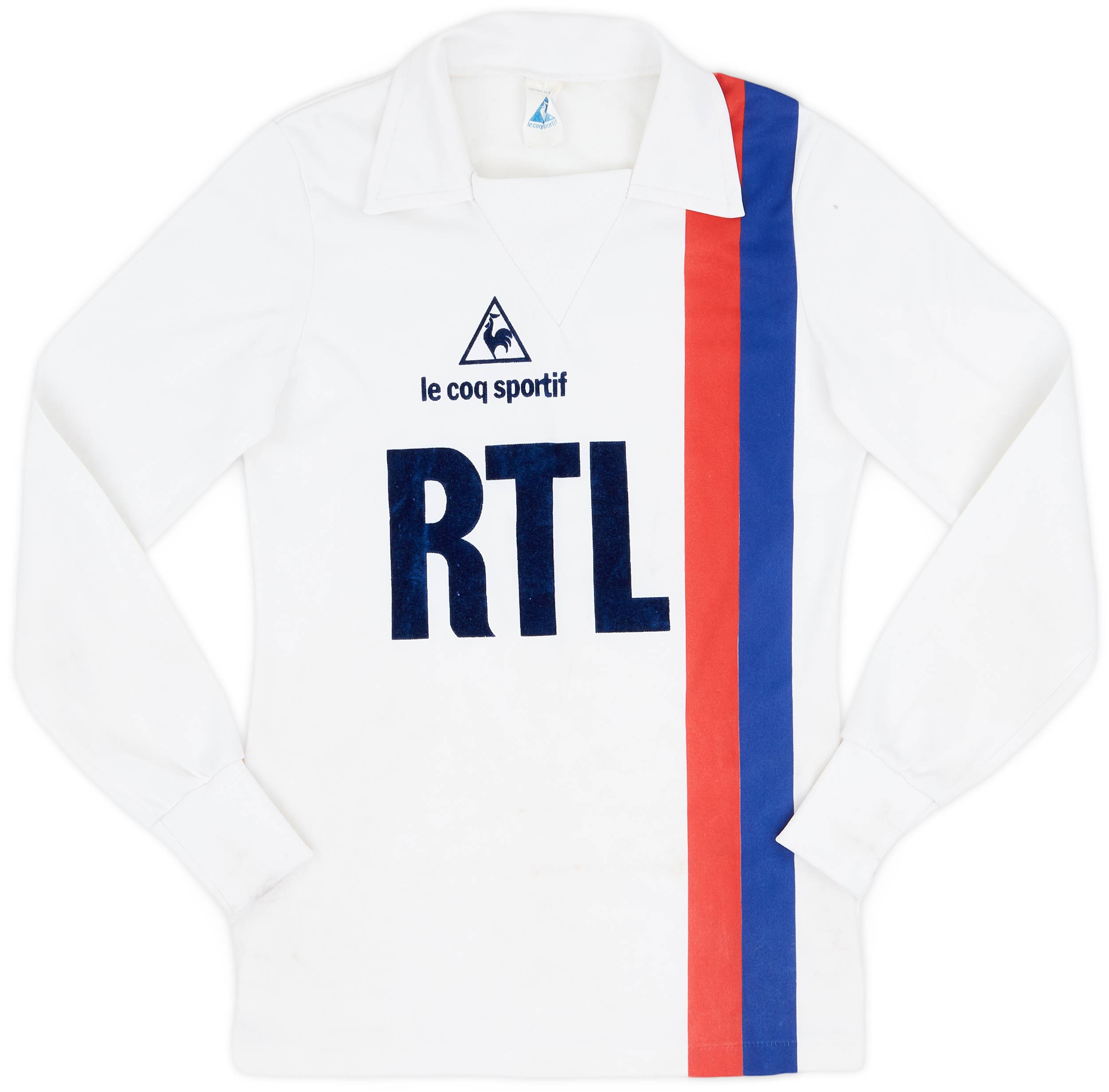 1982-84 Paris Saint-Germain Home L/S Shirt - 5/10 - (Y)
