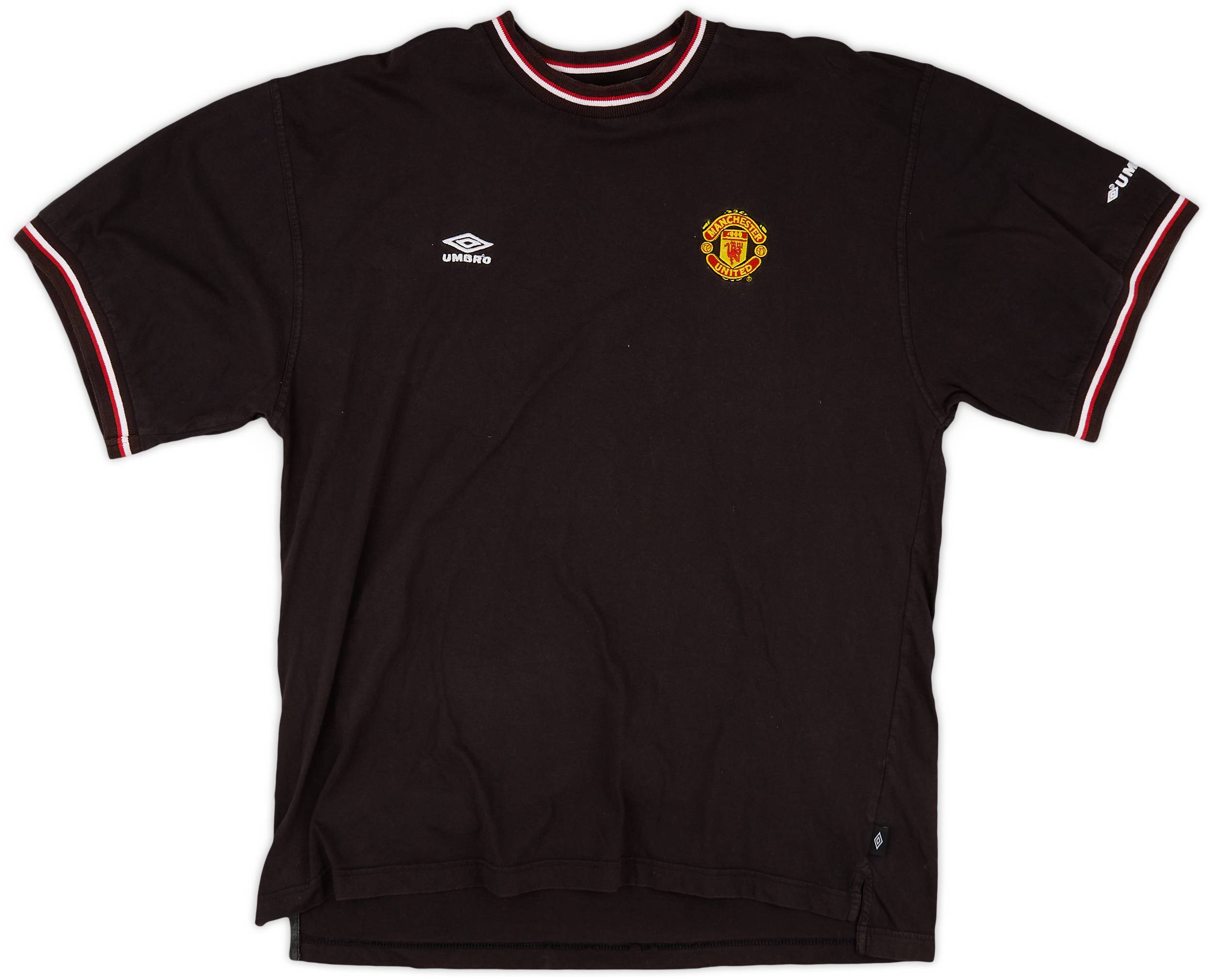 2000-01 Manchester United Umbro Training Shirt - 7/10 - (XXL)