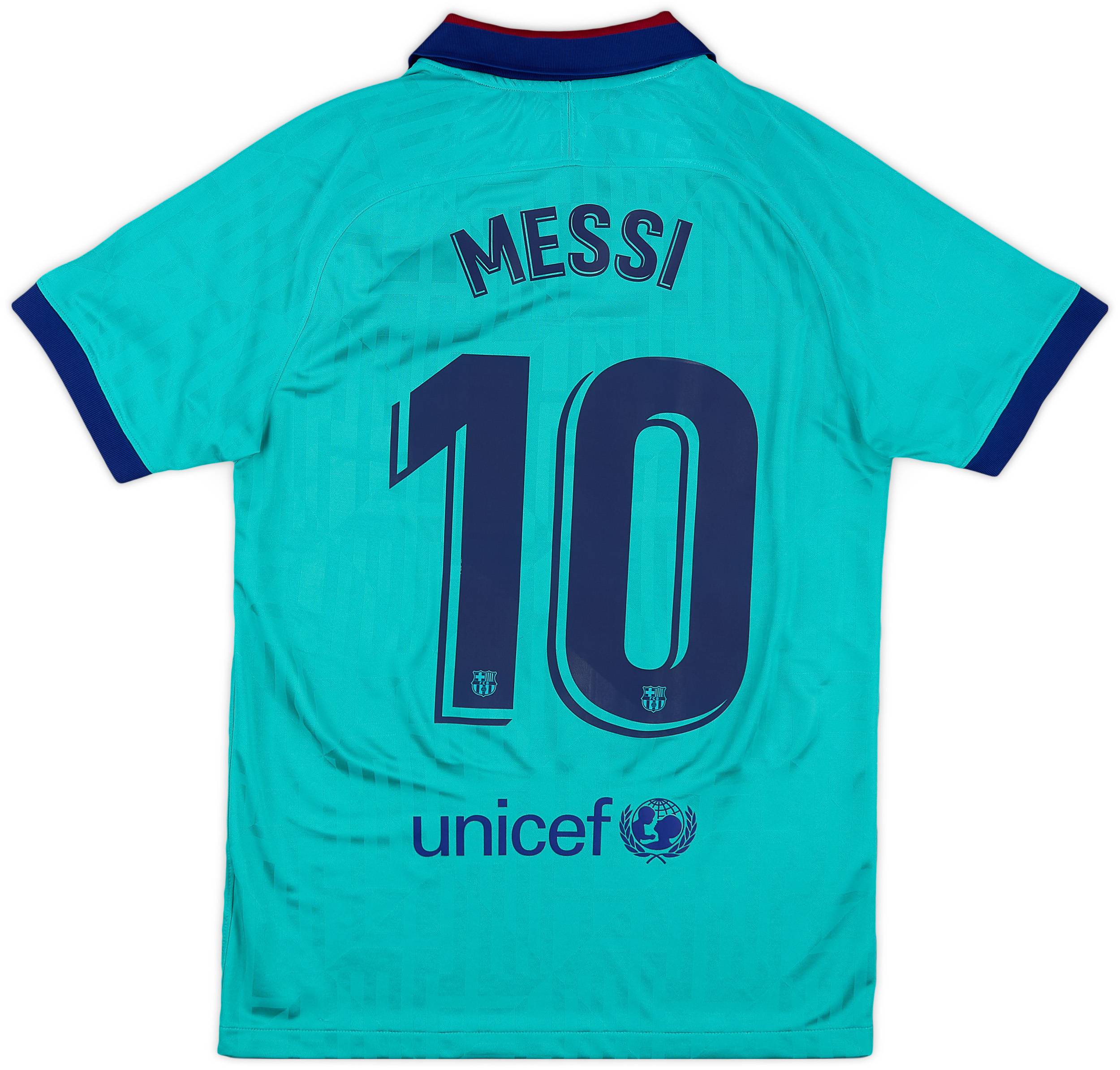 2019-20 Barcelona Third CL Shirt Messi #10 - 9/10 - (S)