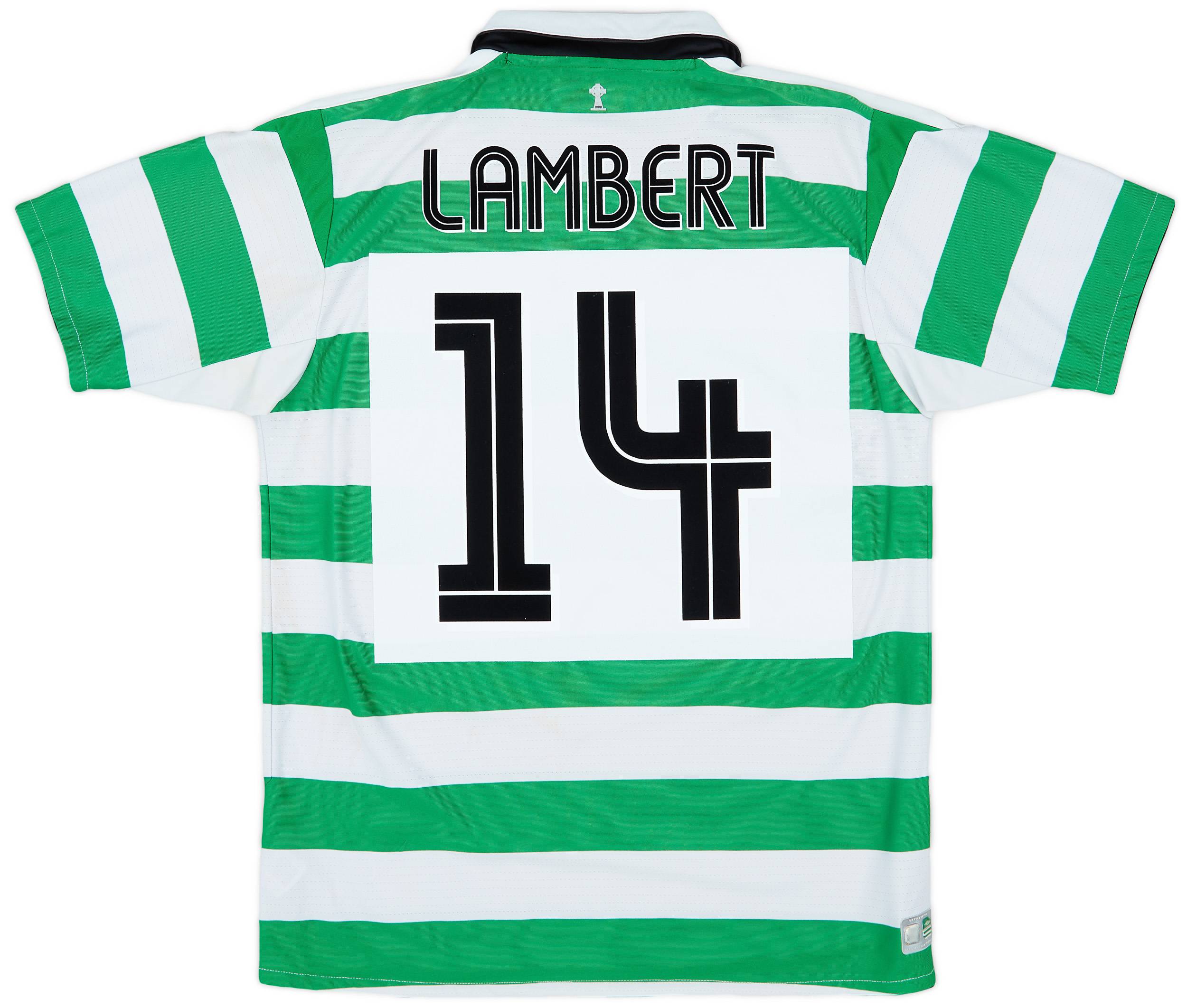 2004-05 Celtic Home Shirt Lambert #14 - 5/10 - (M)