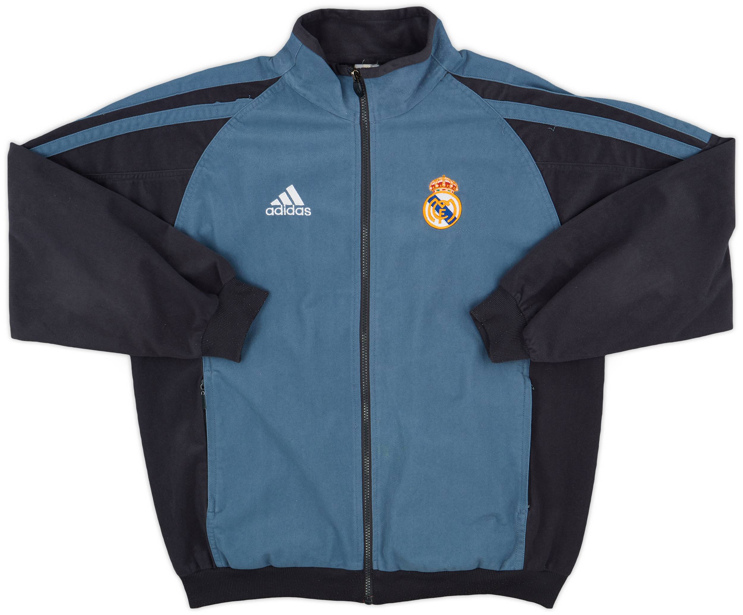 2001-02 Real Madrid adidas Track Jacket - 7/10 - (M/L)