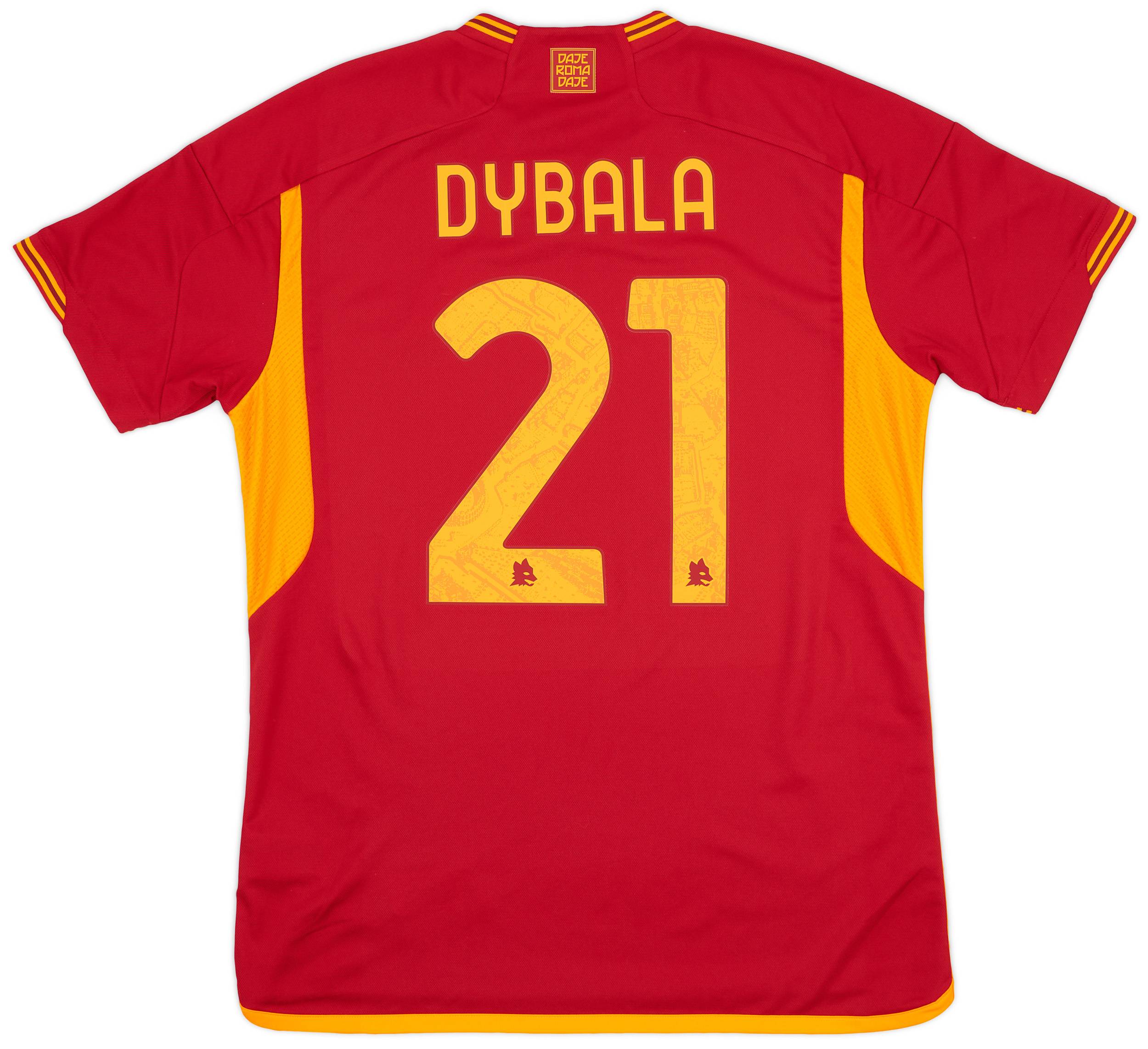 AS Roma Dybala 21 レプリカジャージ 5770700356605f7a921f85996b3351