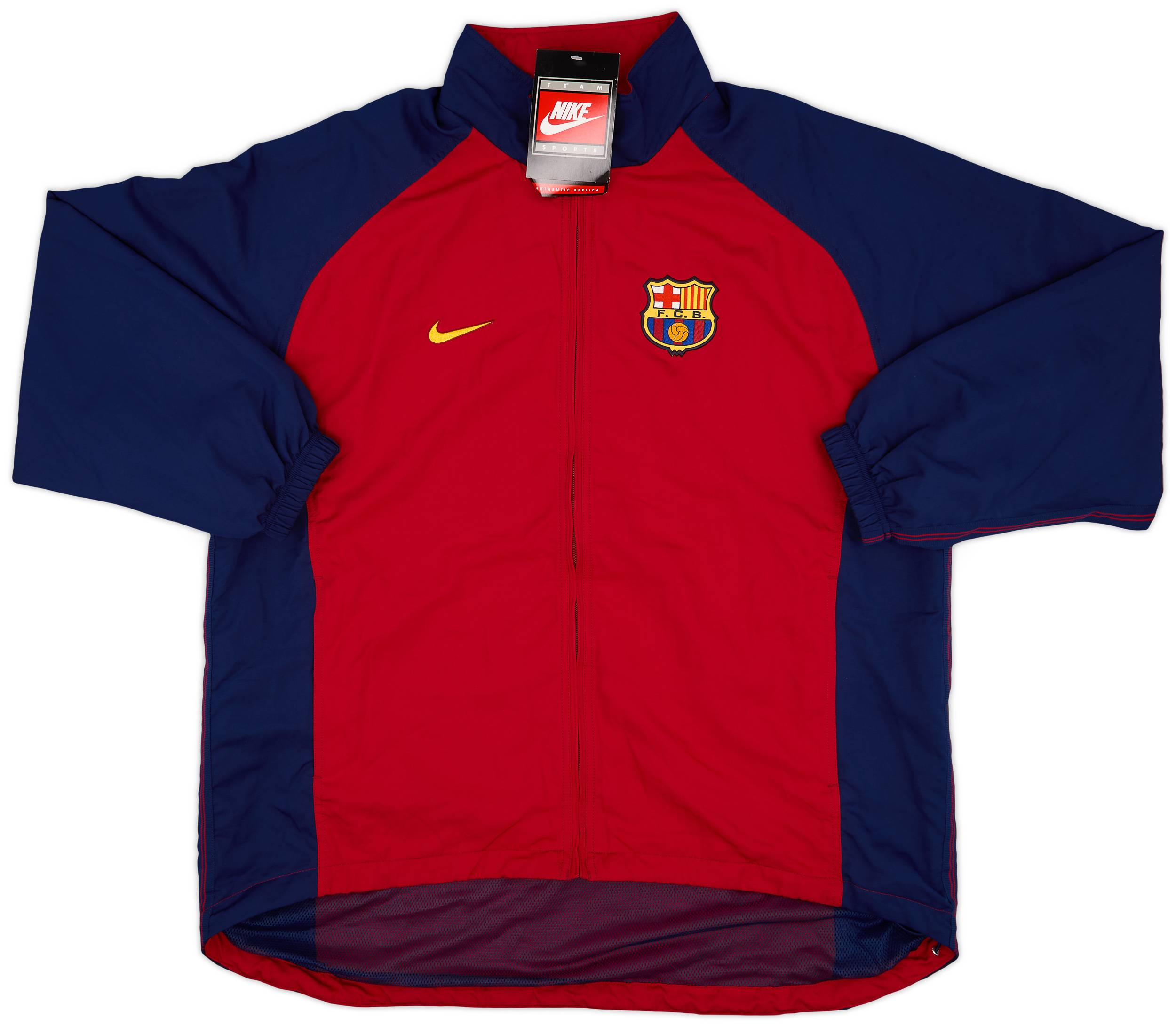 1998-99 Barcelona Nike Track Jacket (XL)
