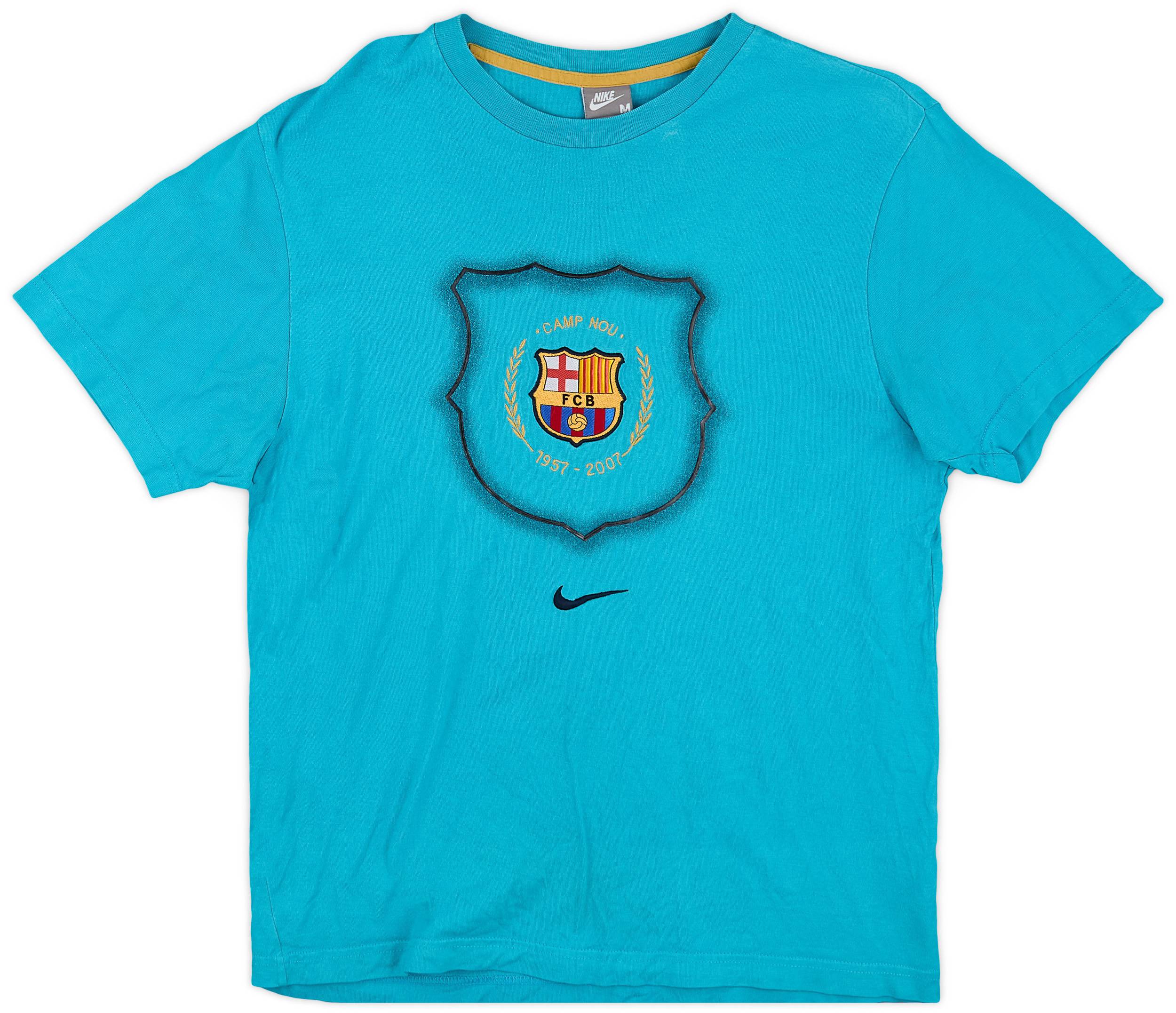 2007-08 Barcelona Graphic Tee - 7/10 - (M)