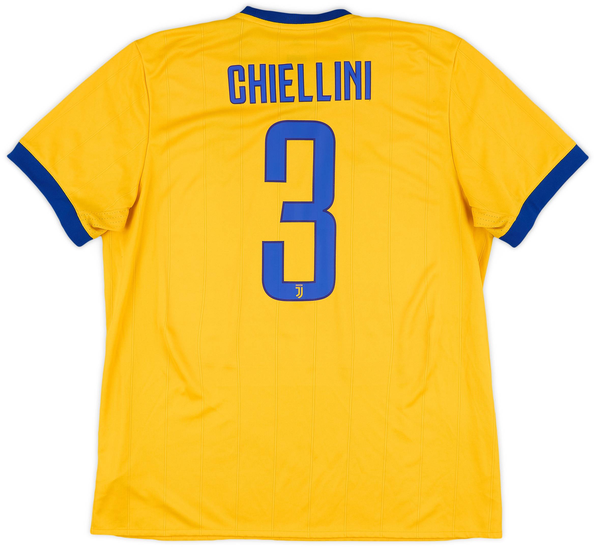 2017-18 Juventus Away Shirt Chiellini #3 - 8/10 - (XL)