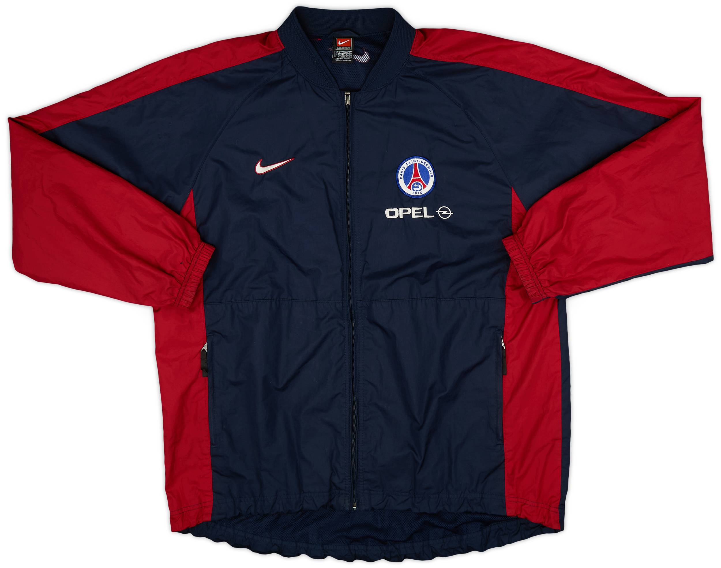 1999-00 Paris Saint-Germain Nike Track Jacket - 8/10 - (L)