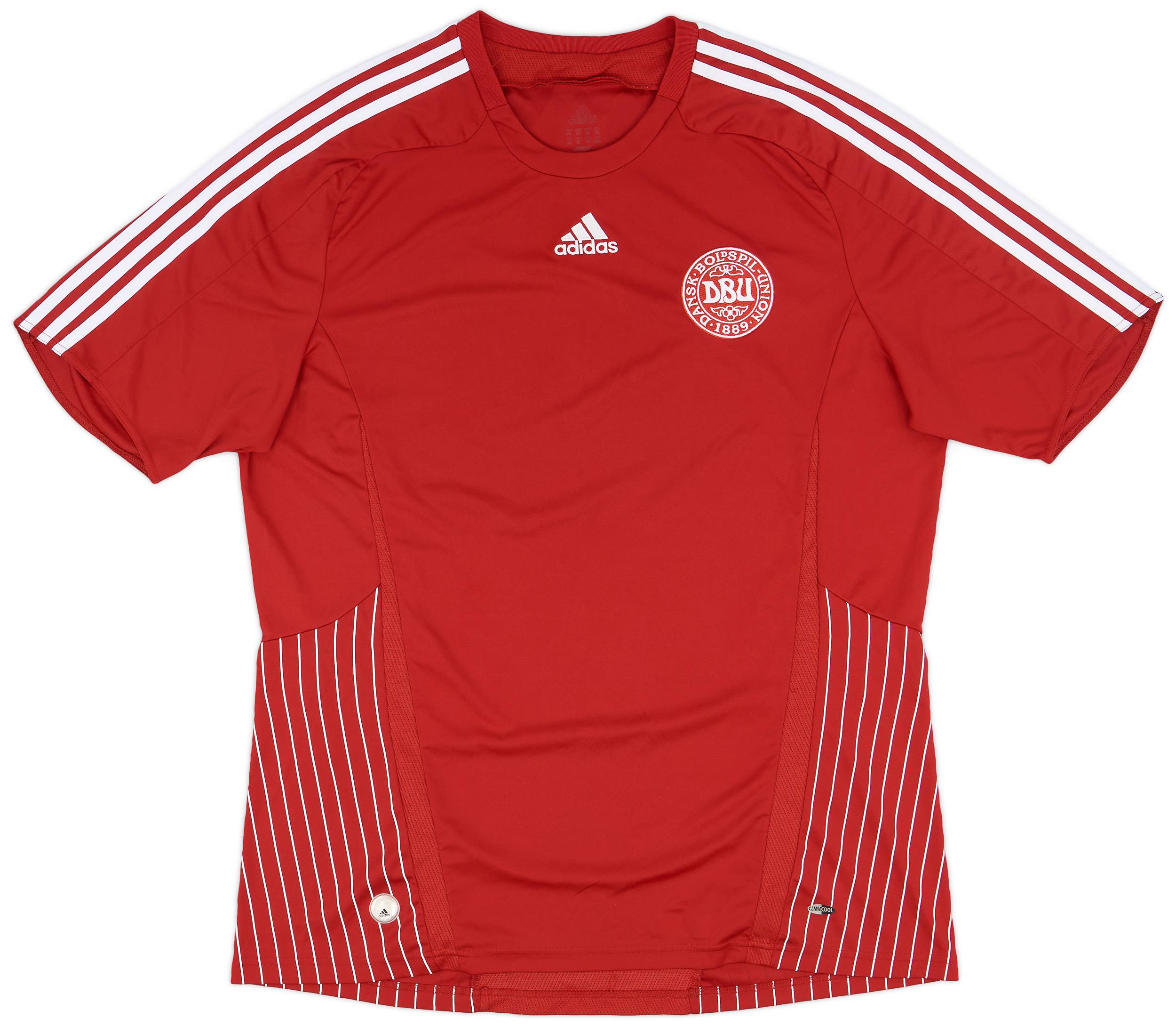 2007-10 Denmark Home Shirt - 9/10 - (XL)