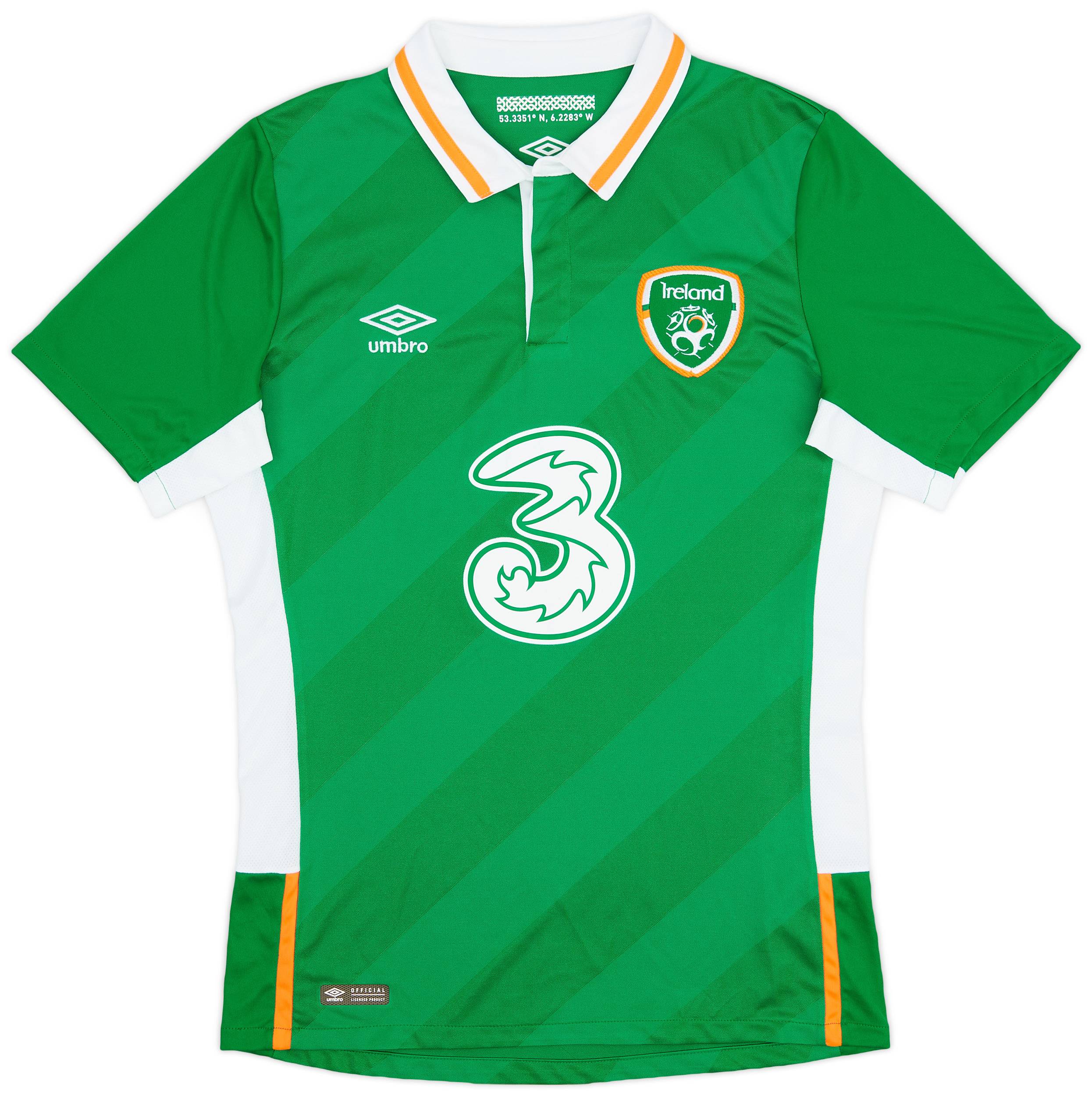 2016-17 Ireland Home Shirt - 8/10 - (S)