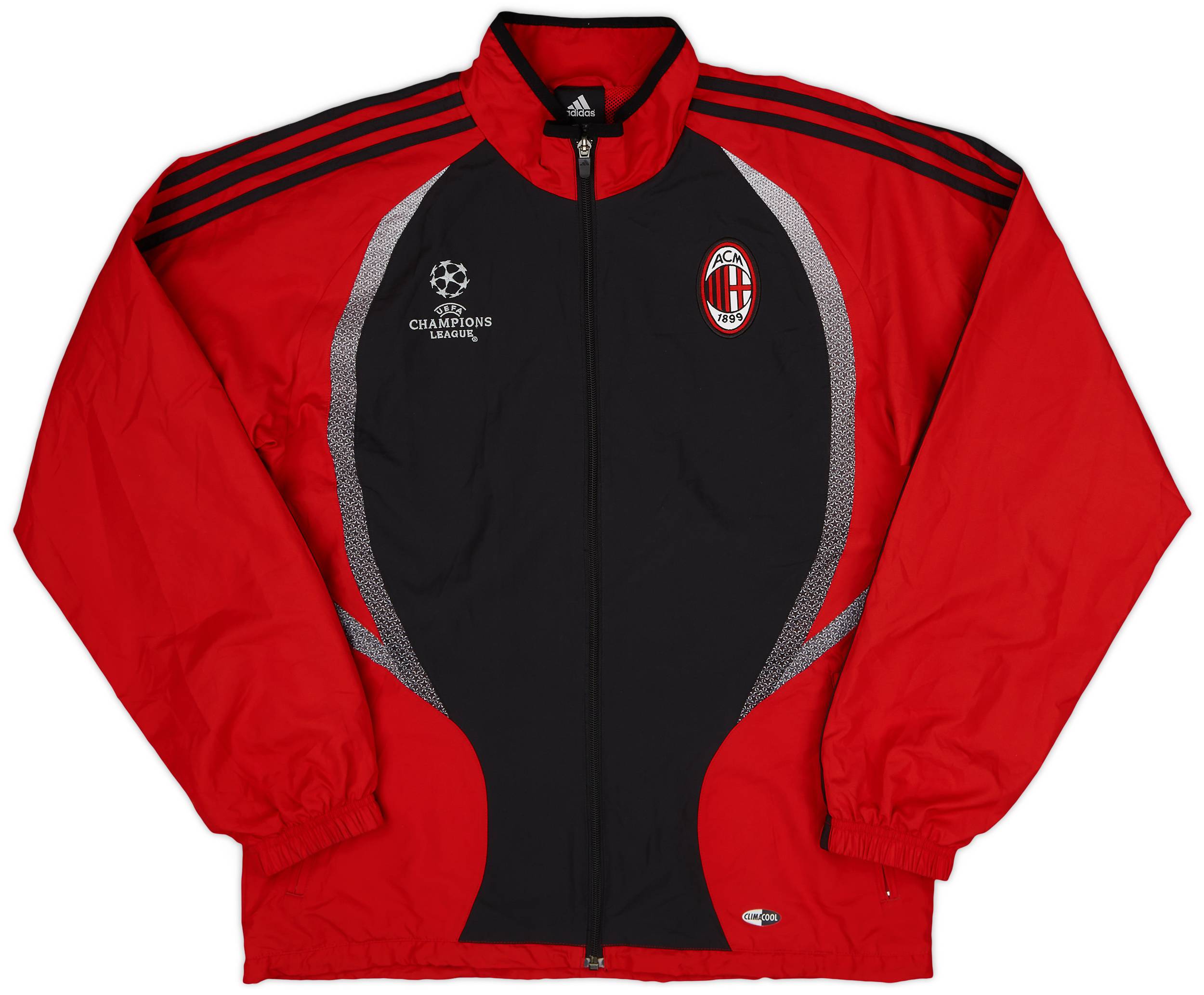 2006-07 AC Milan adidas CL Track Jacket - 8/10 - (S)