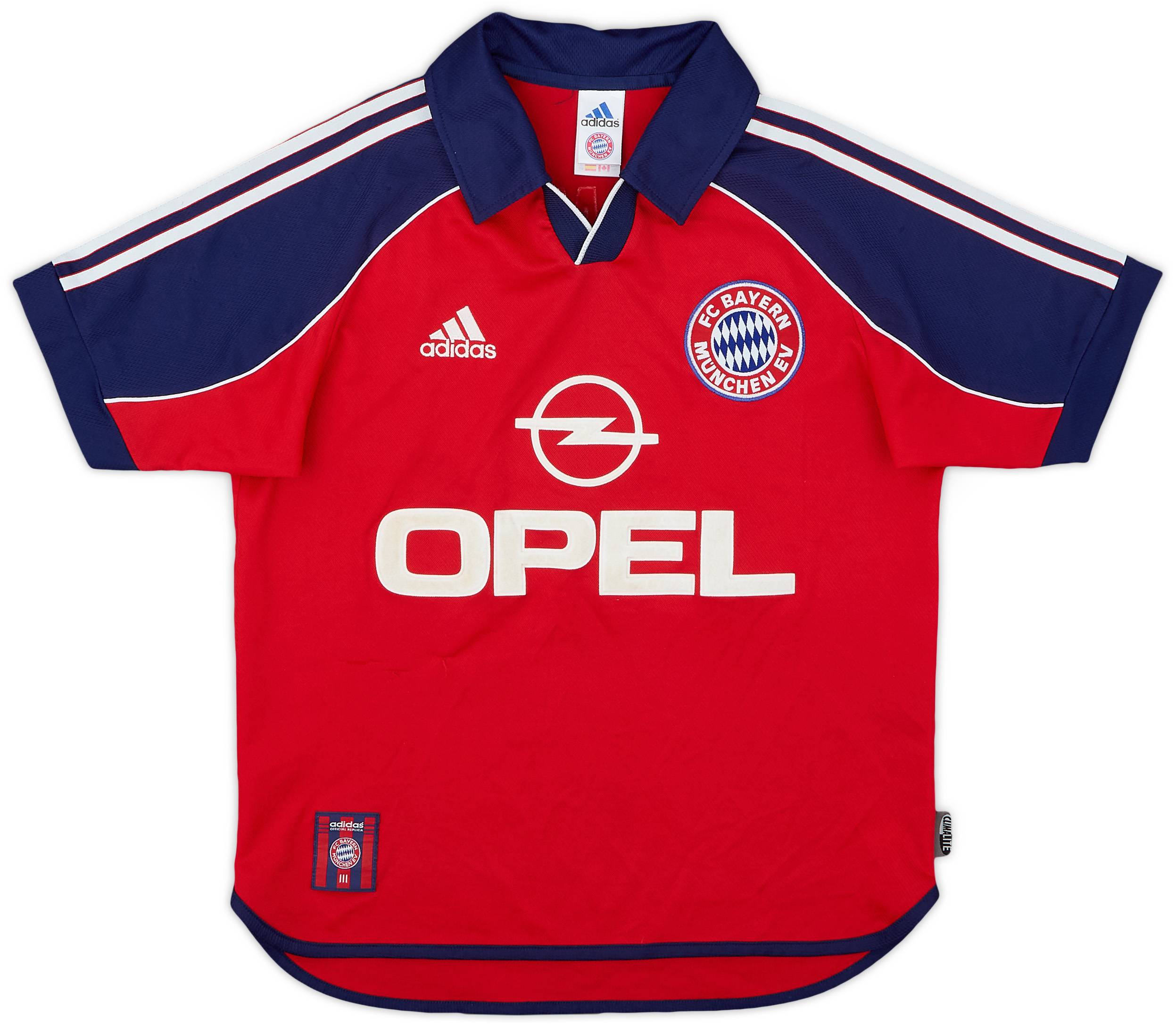 1999-01 Bayern Munich Home Shirt - 8/10 - (Y)