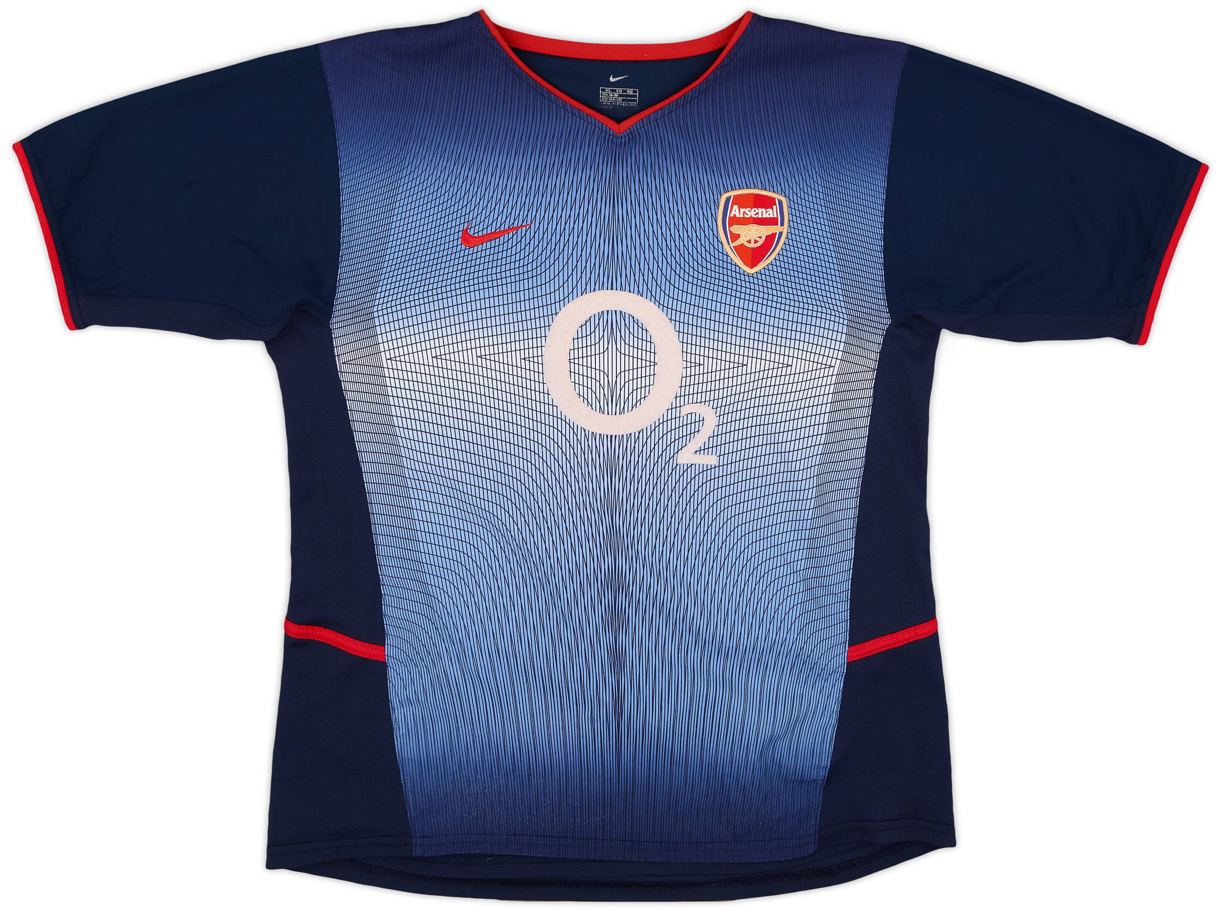 2002-04 Arsenal Away Shirt - 8/10 - (XL.Boys)