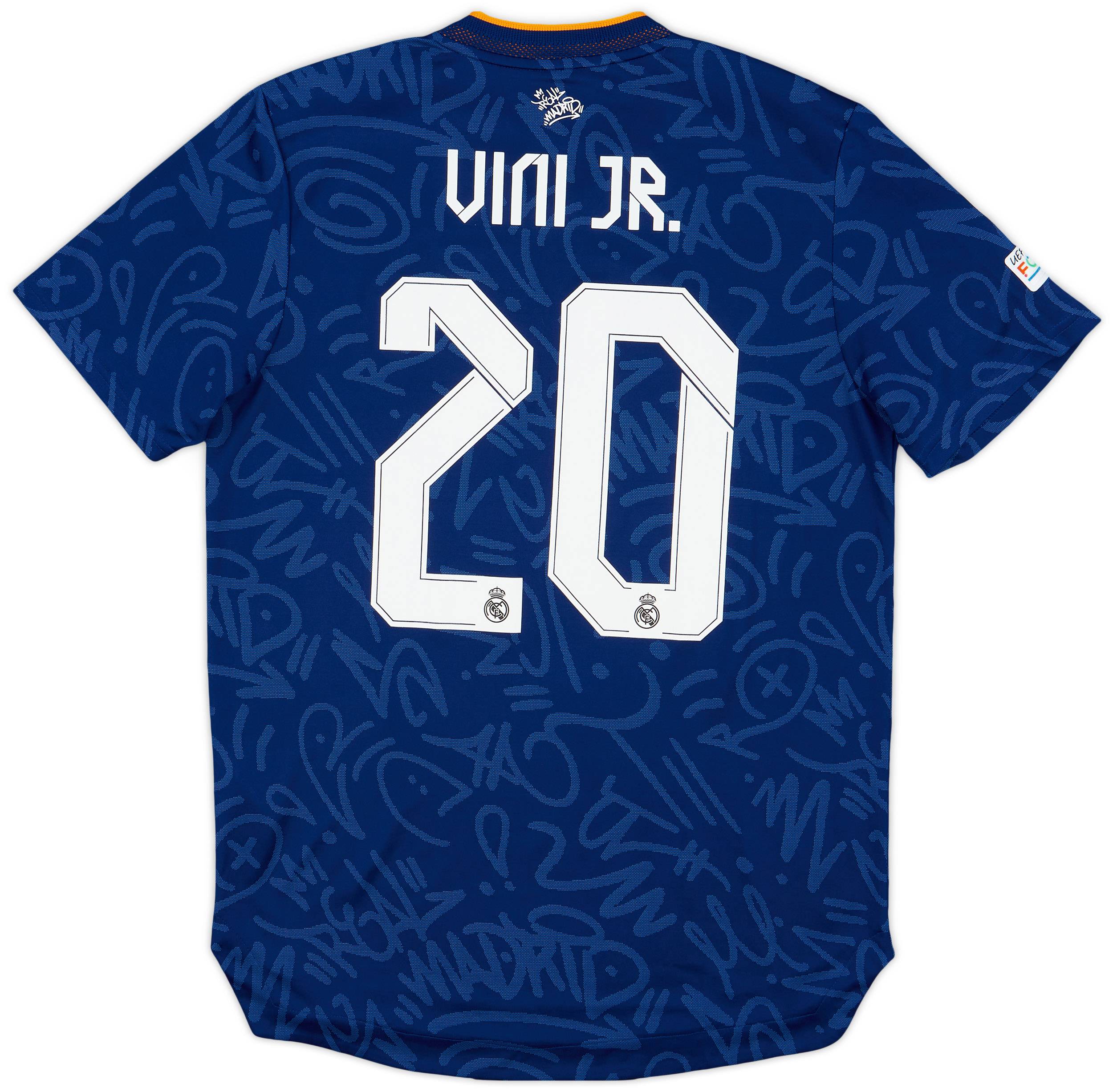 2022-23 Real Madrid Away Shirt Vini Jr. #20