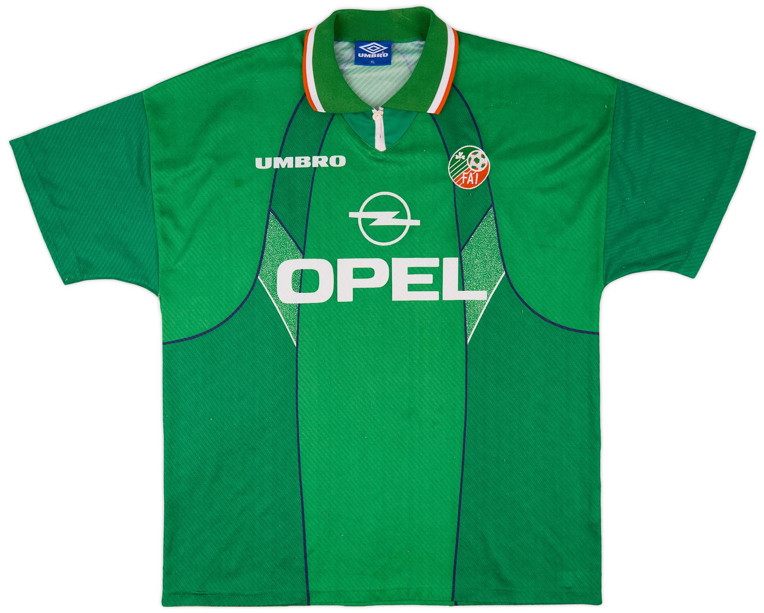 1994-95 Ireland Home Shirt - 8/10 - (XL)