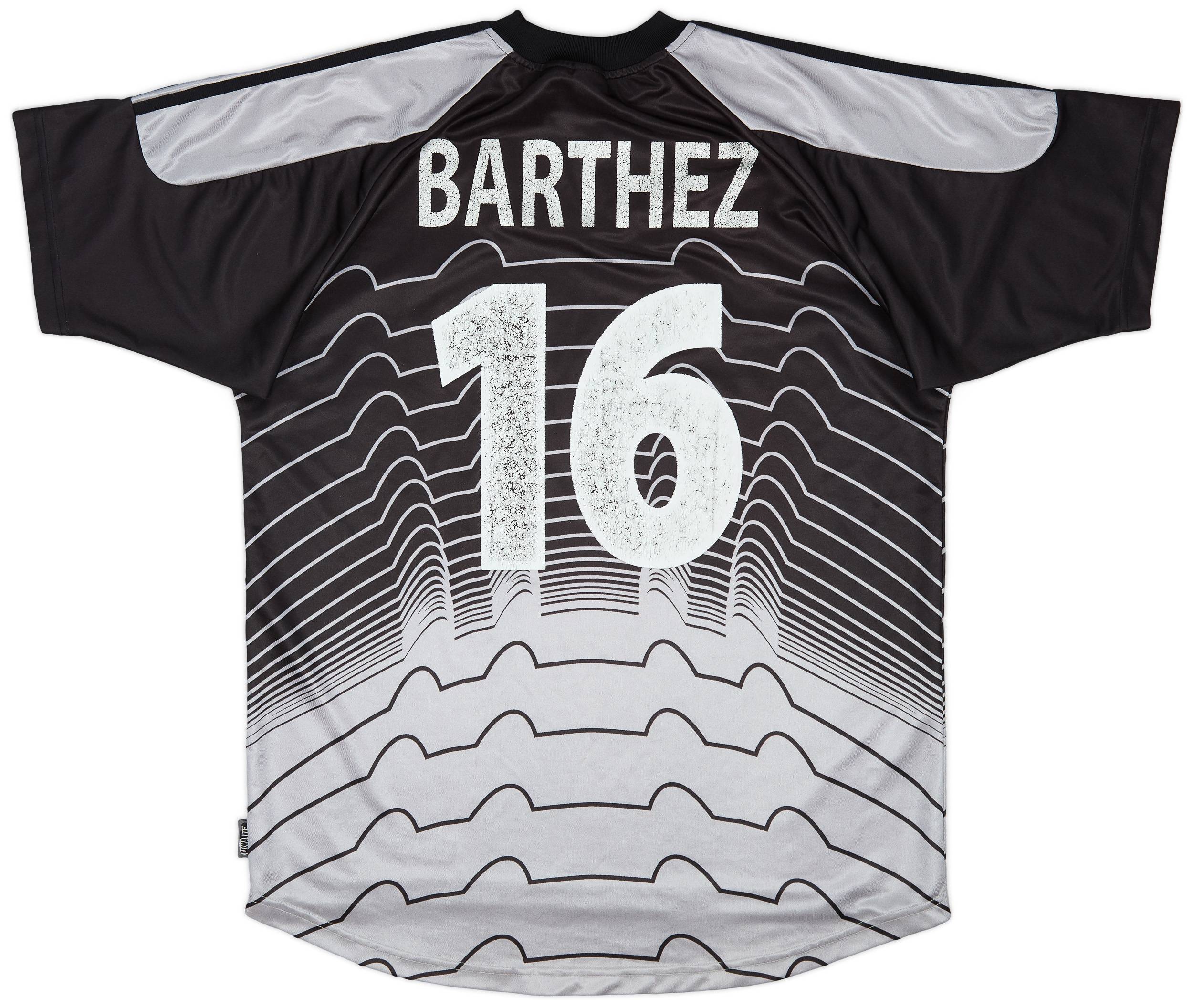 2000-02 France GK Shirt Barthez #16 - 6/10 - (L)
