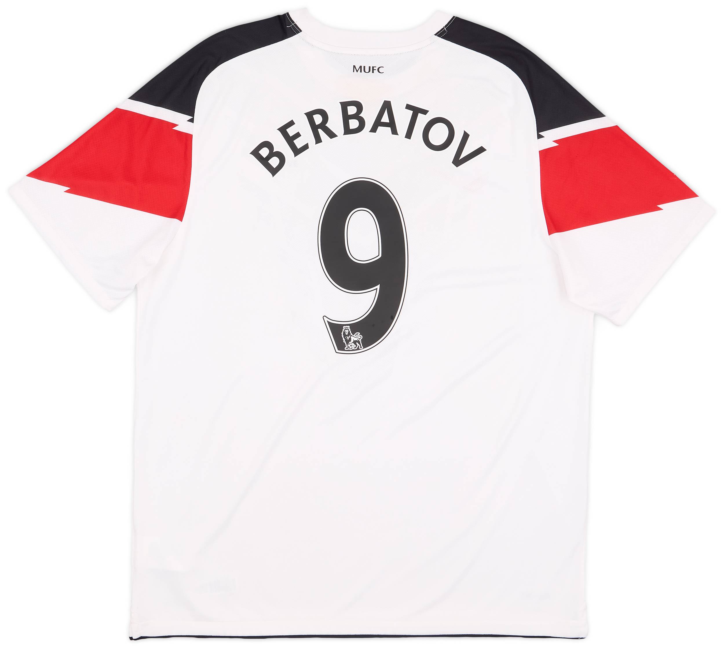 2010-12 Manchester United Away Shirt Berbatov #9 - 8/10 - (XL)