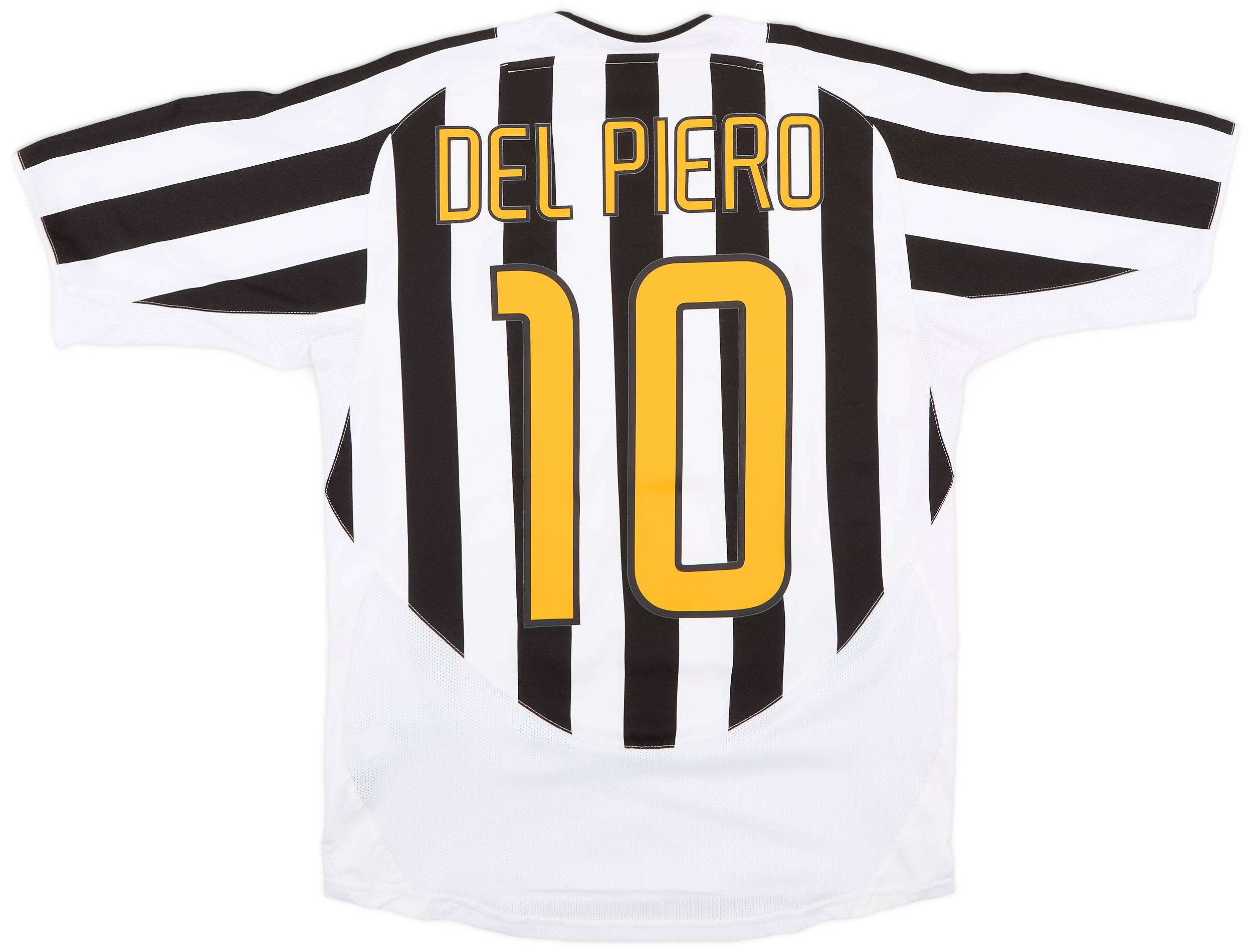 2003-04 Juventus Home Shirt Del Piero #10 - 8/10 - (S)