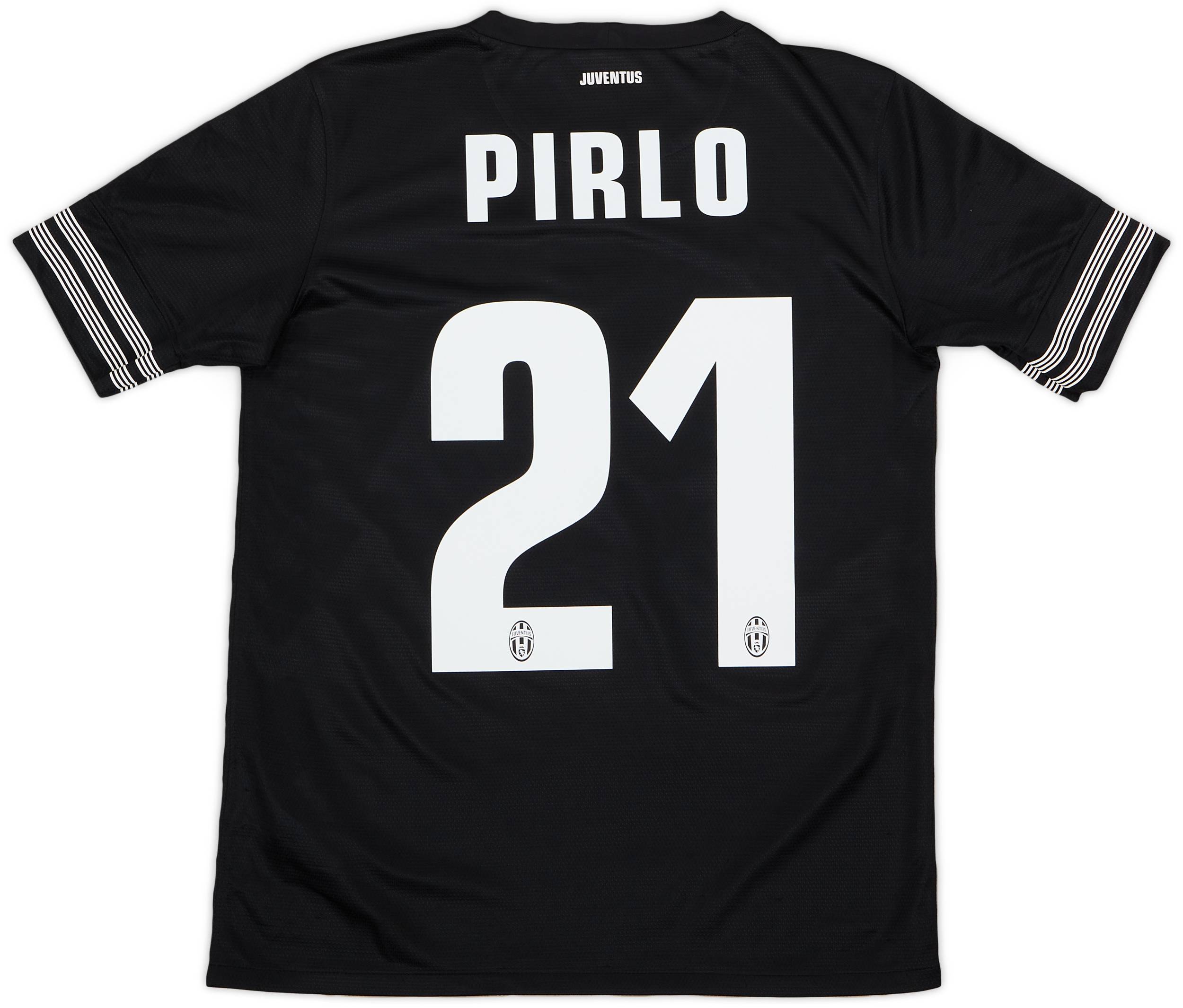 2012 13 Juventus Away Shirt Pirlo 21 9 10 XL.Boys
