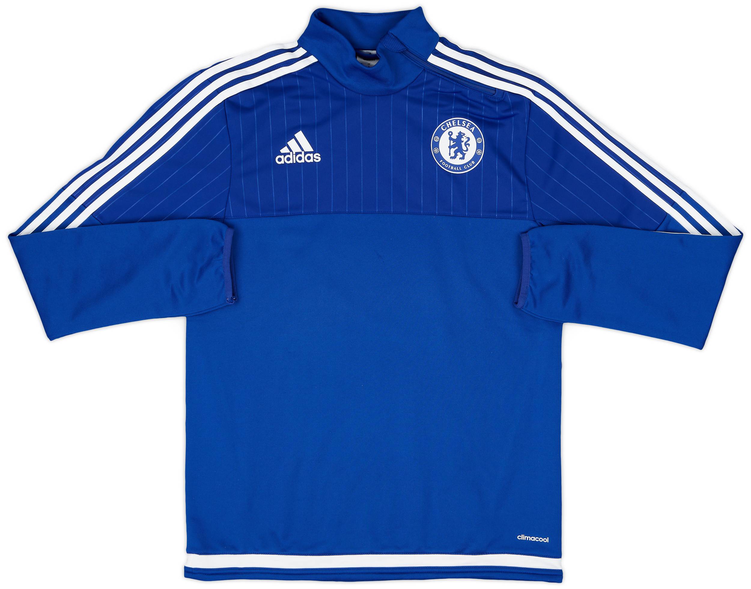 2015-16 Chelsea adidas 1/4 Zip Drill Top - 6/10 - (S)