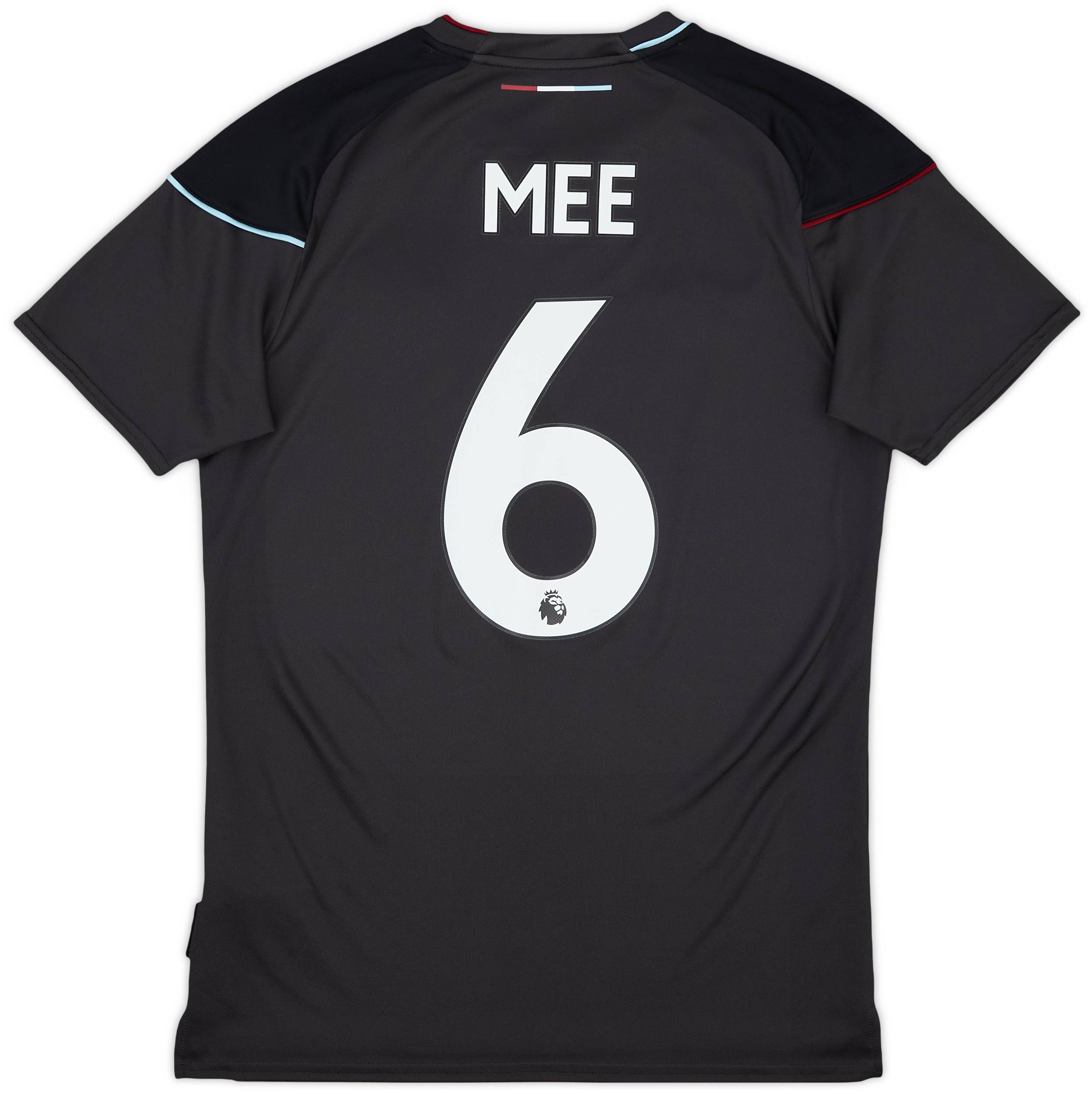 2020-21 Burnley Away Shirt Mee #6 - 10/10 - (S)