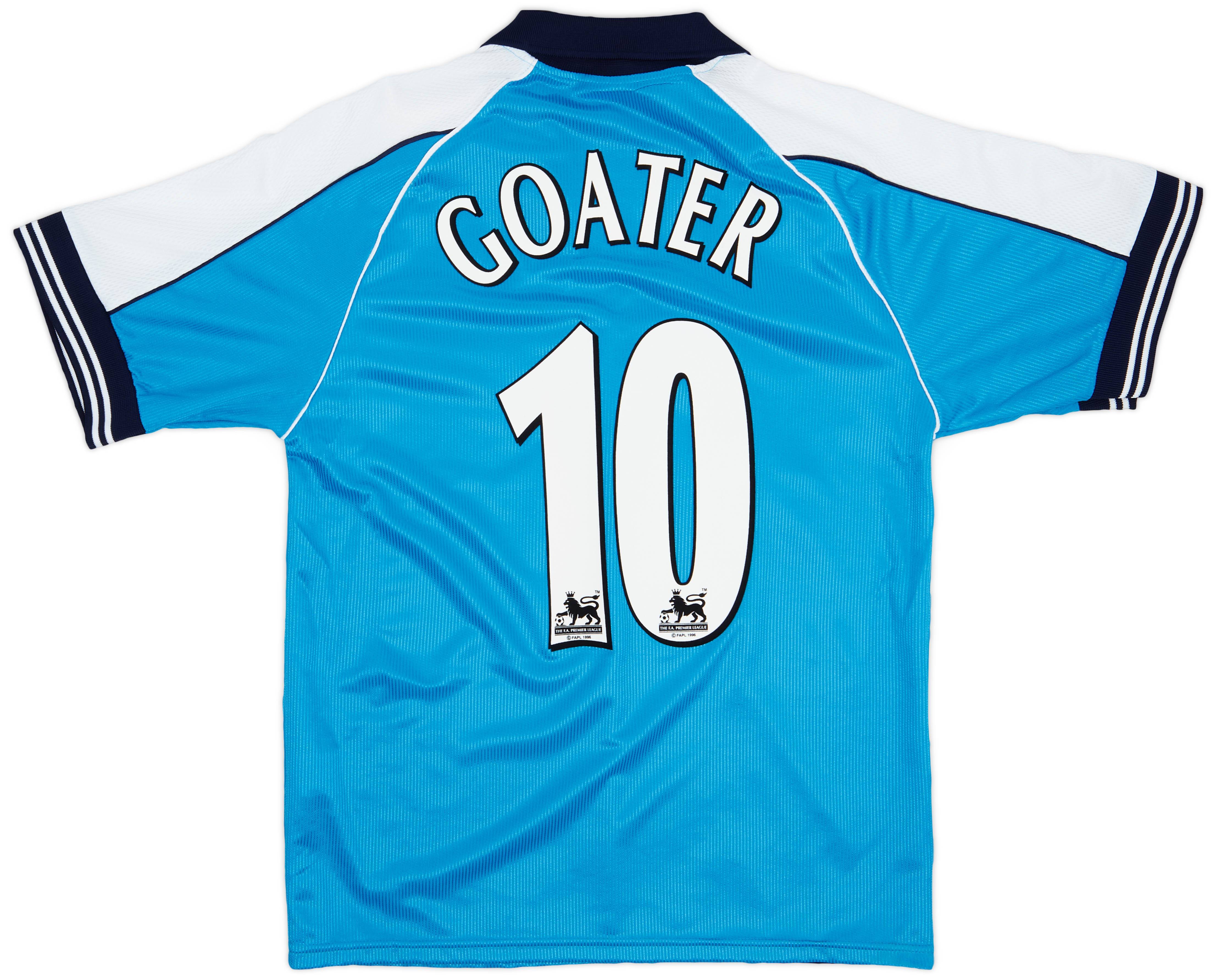 1999-01 Manchester City Home Shirt Goater #10 - 9/10 - (S)