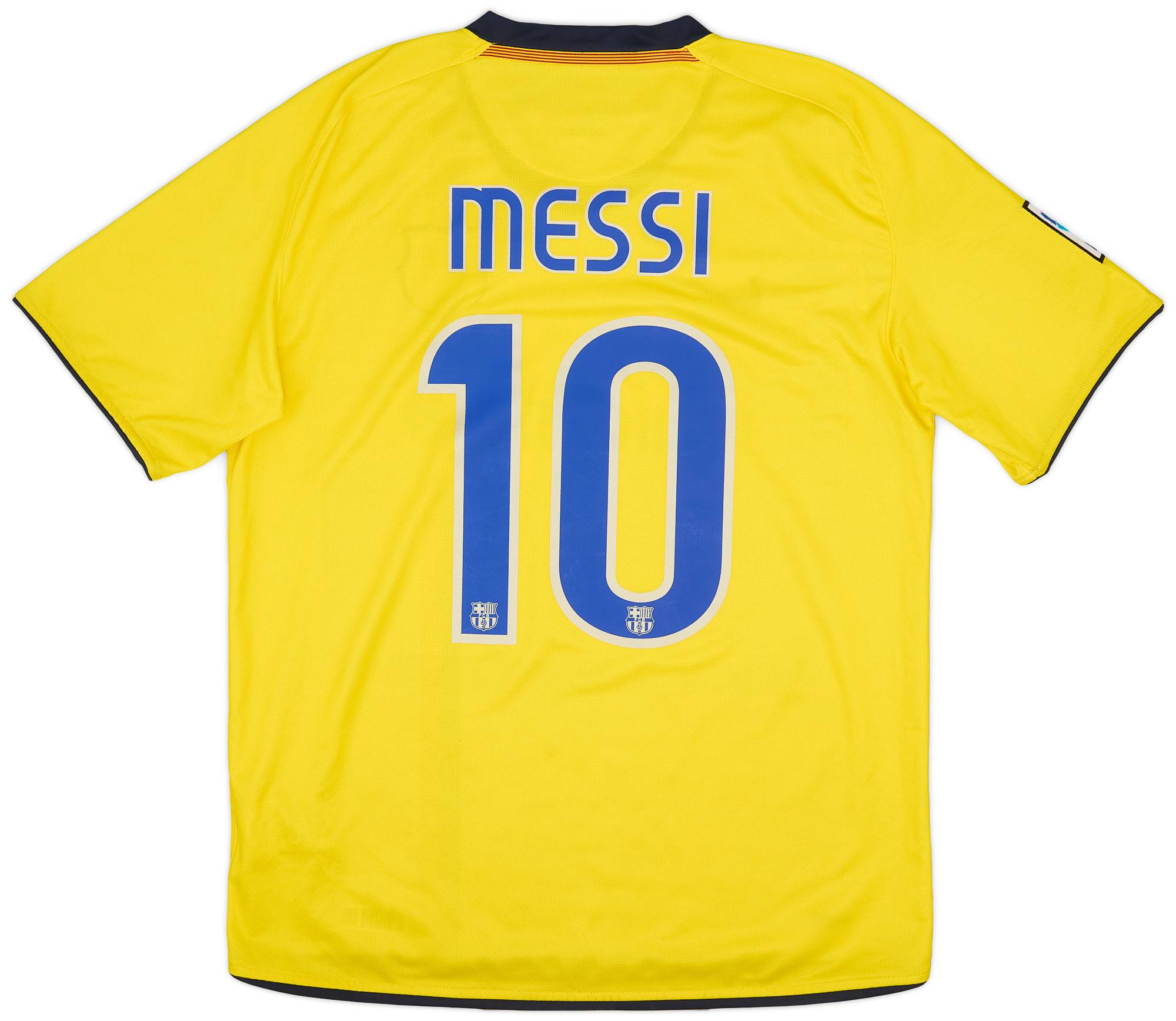 2008-10 Barcelona Away Shirt Messi #10 - 8/10 - (M)