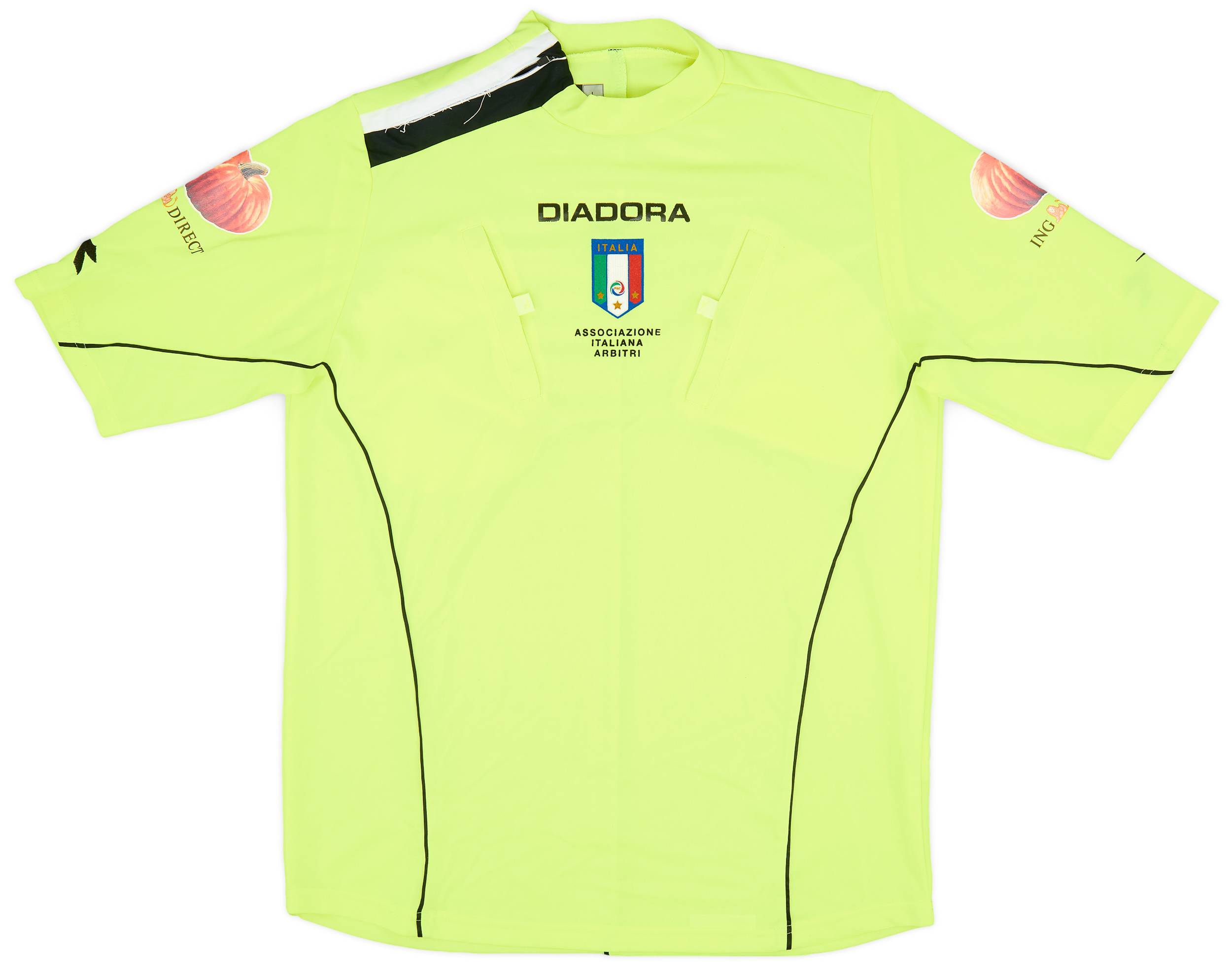 2007-08 Italy Diadora Referee L/S Shirt - 5/10 - (L)