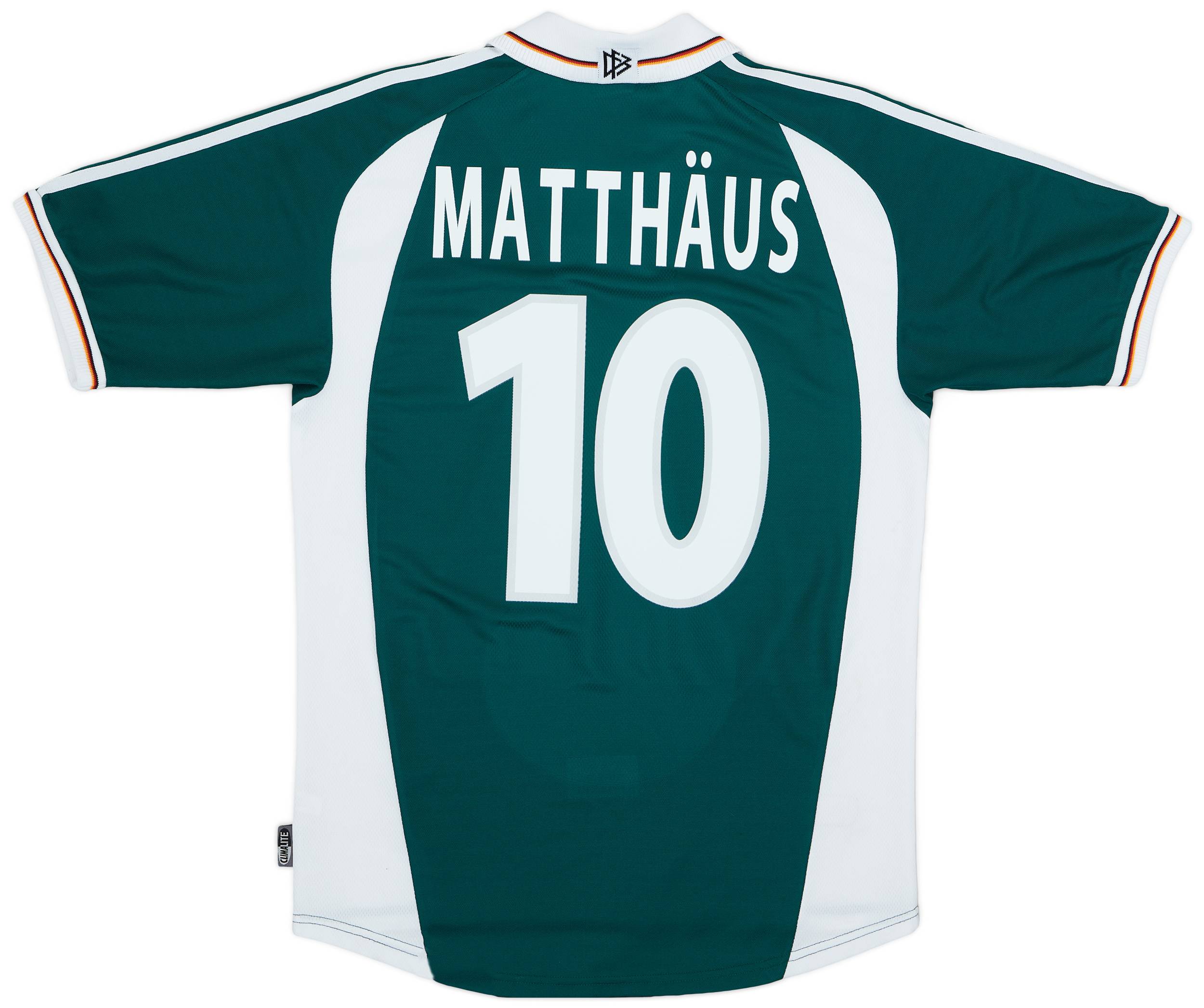 2000-02 Germany Away Shirt Matthaus #10 - 7/10 - (S)