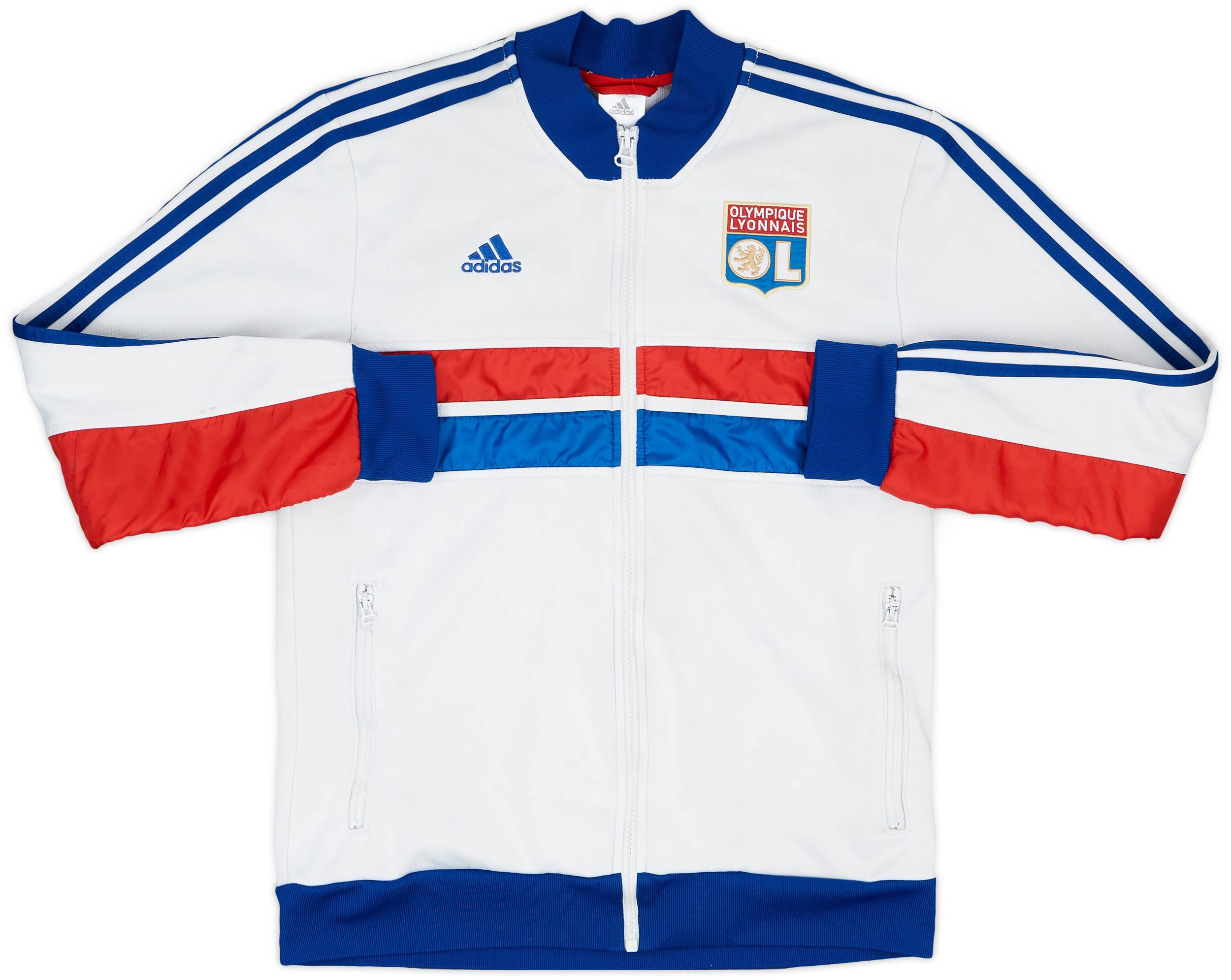 2013-14 Lyon adidas Track Jacket - 5/10 - (S)