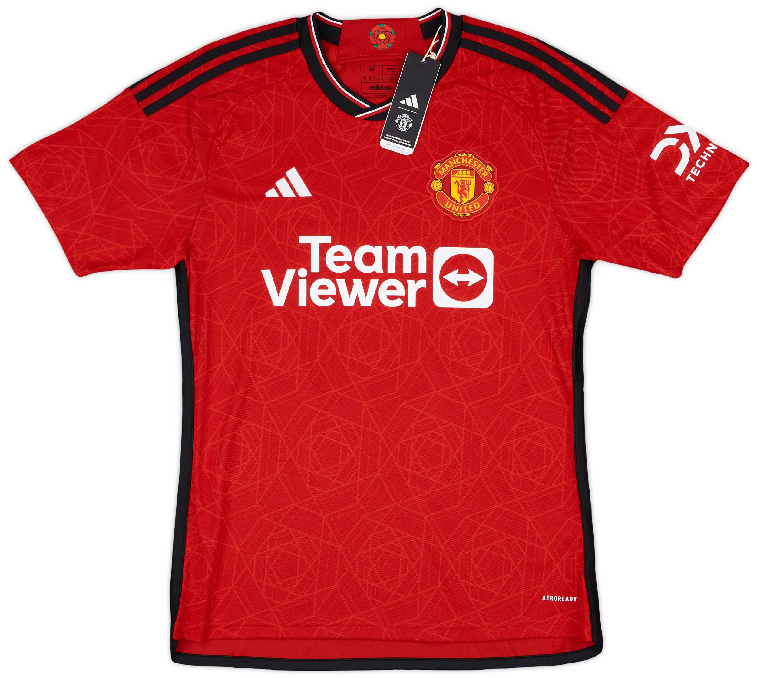 マンチェスターユナイテッド　MAINOO 37 2023-24 Manchester United Home Shirt Mainoo #37