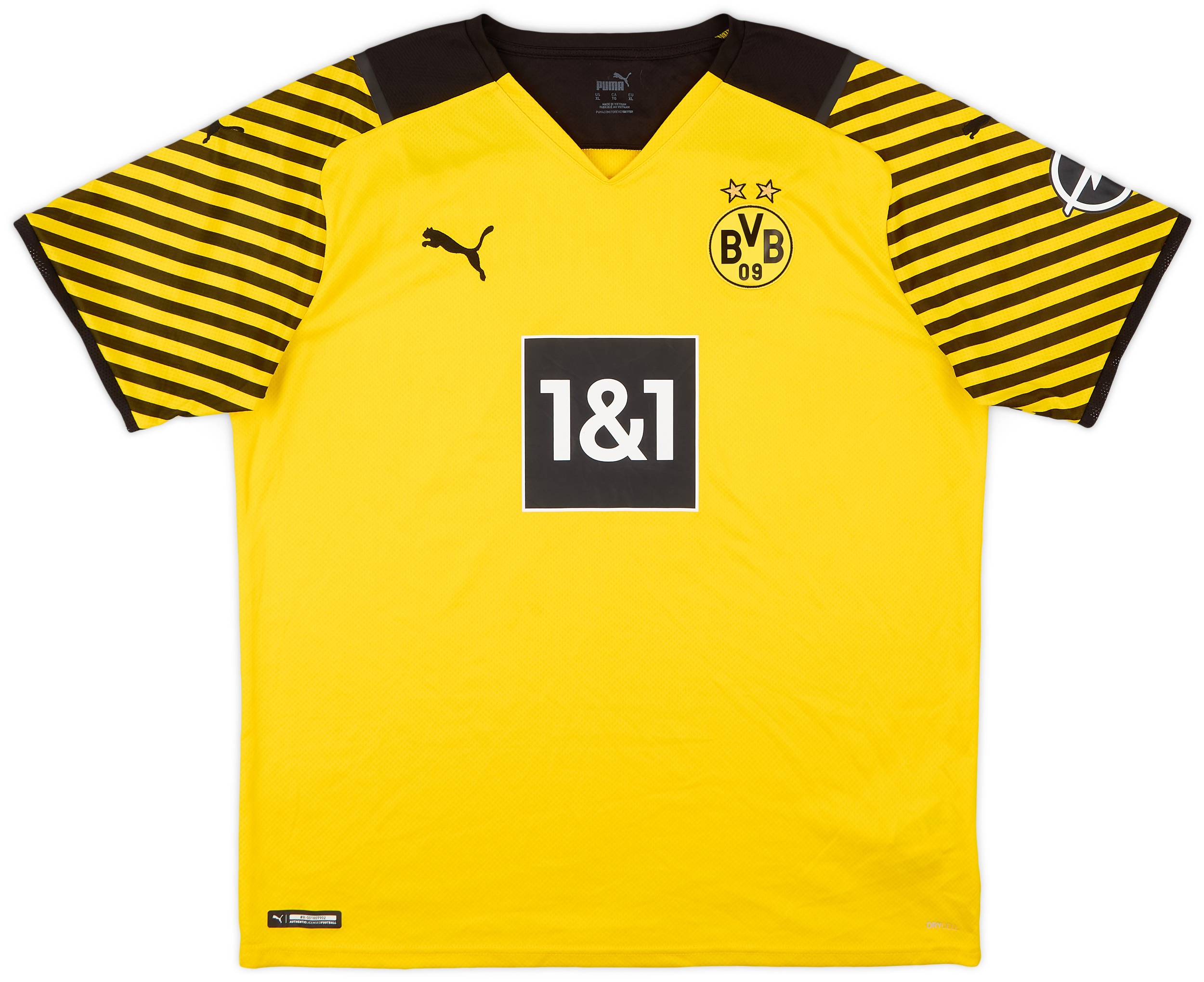 2021-22 Borussia Dortmund Home Shirt - 9/10 - (XL)