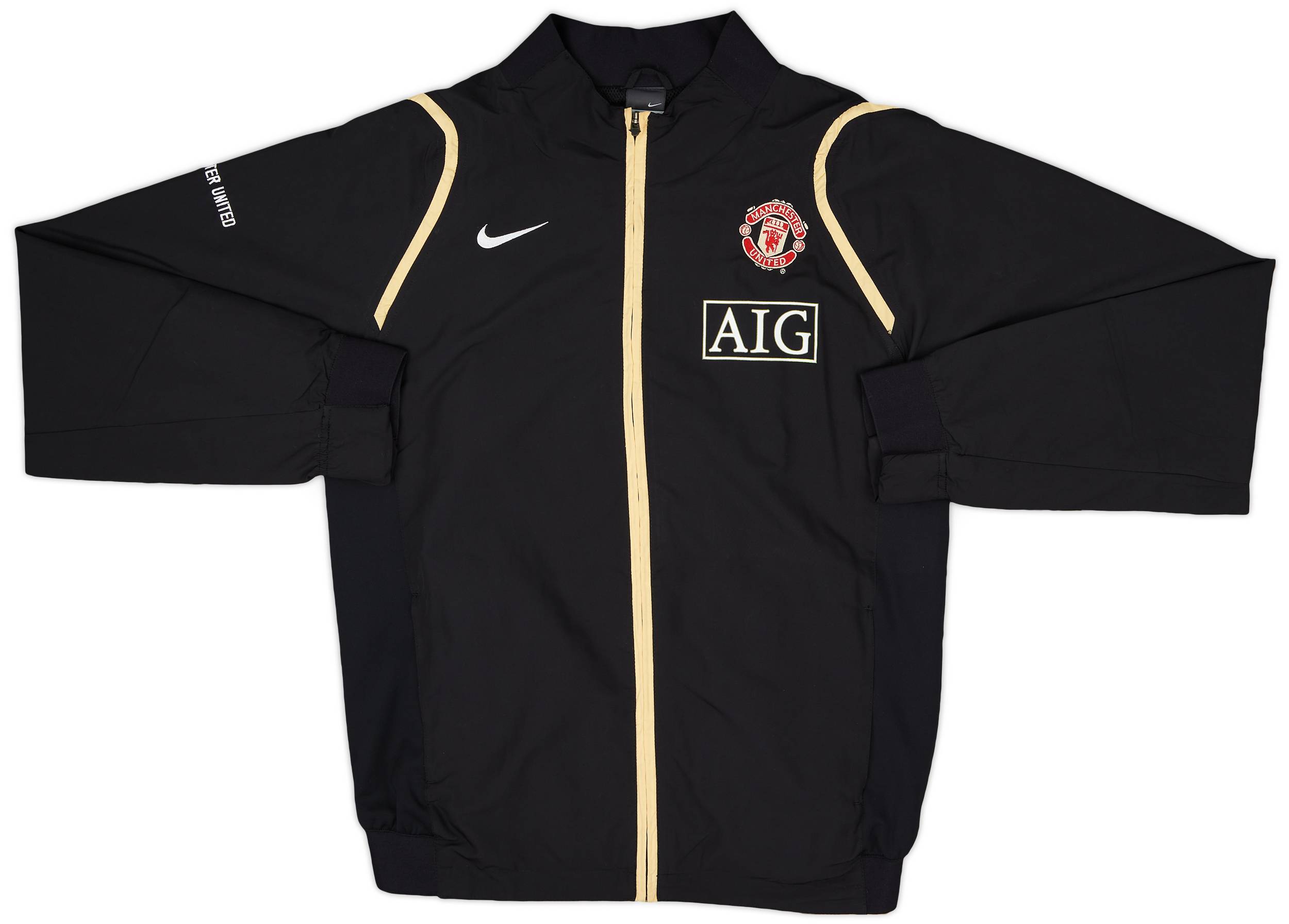 ウェア NIKE MANCHESTER UNITED Track Jacket 140 Nike Manchester United WarmUp Soccer Track Jacket Size Men's