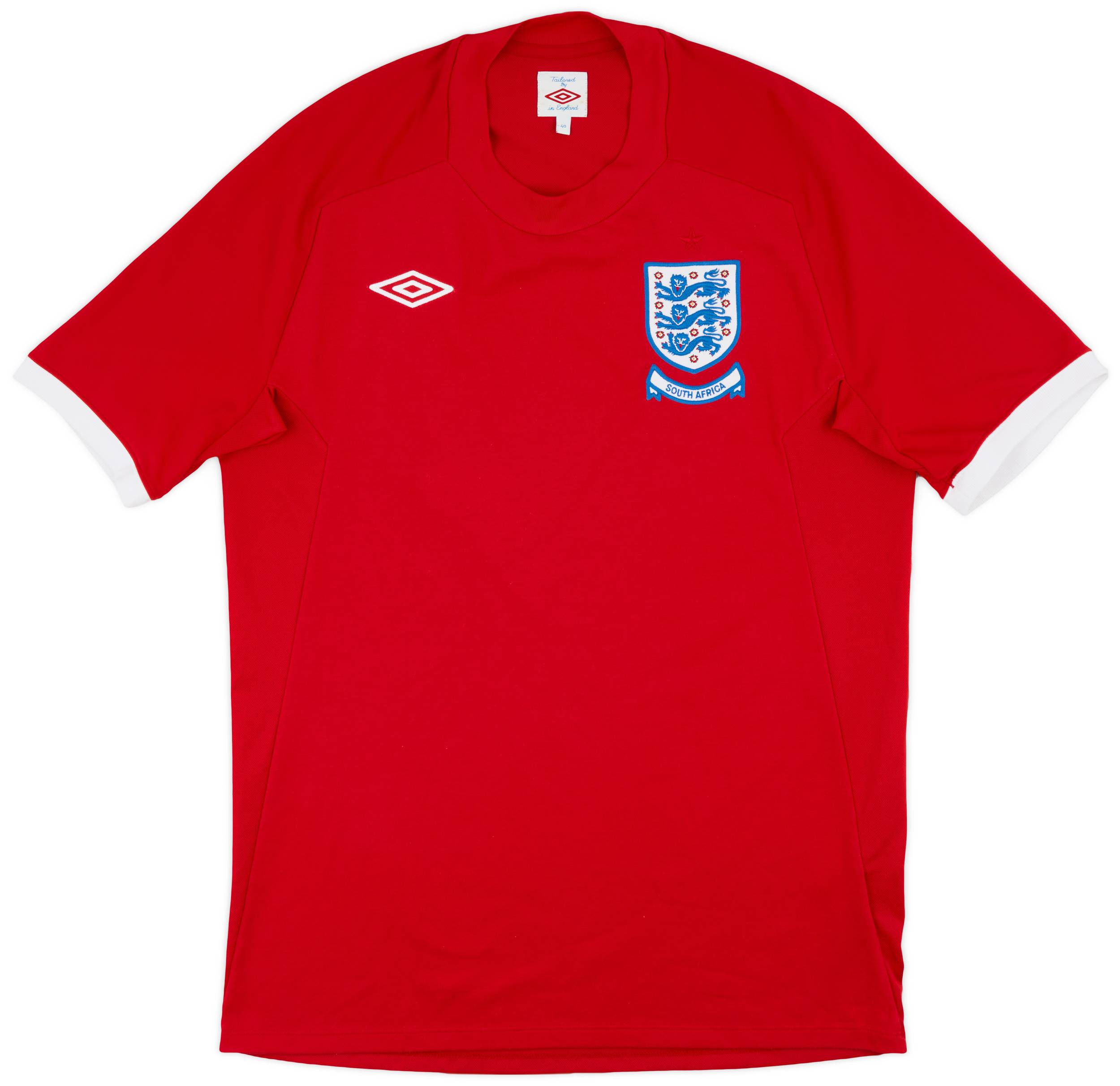 2010-11 England 'South Africa' Away Shirt - 9/10 - (M)