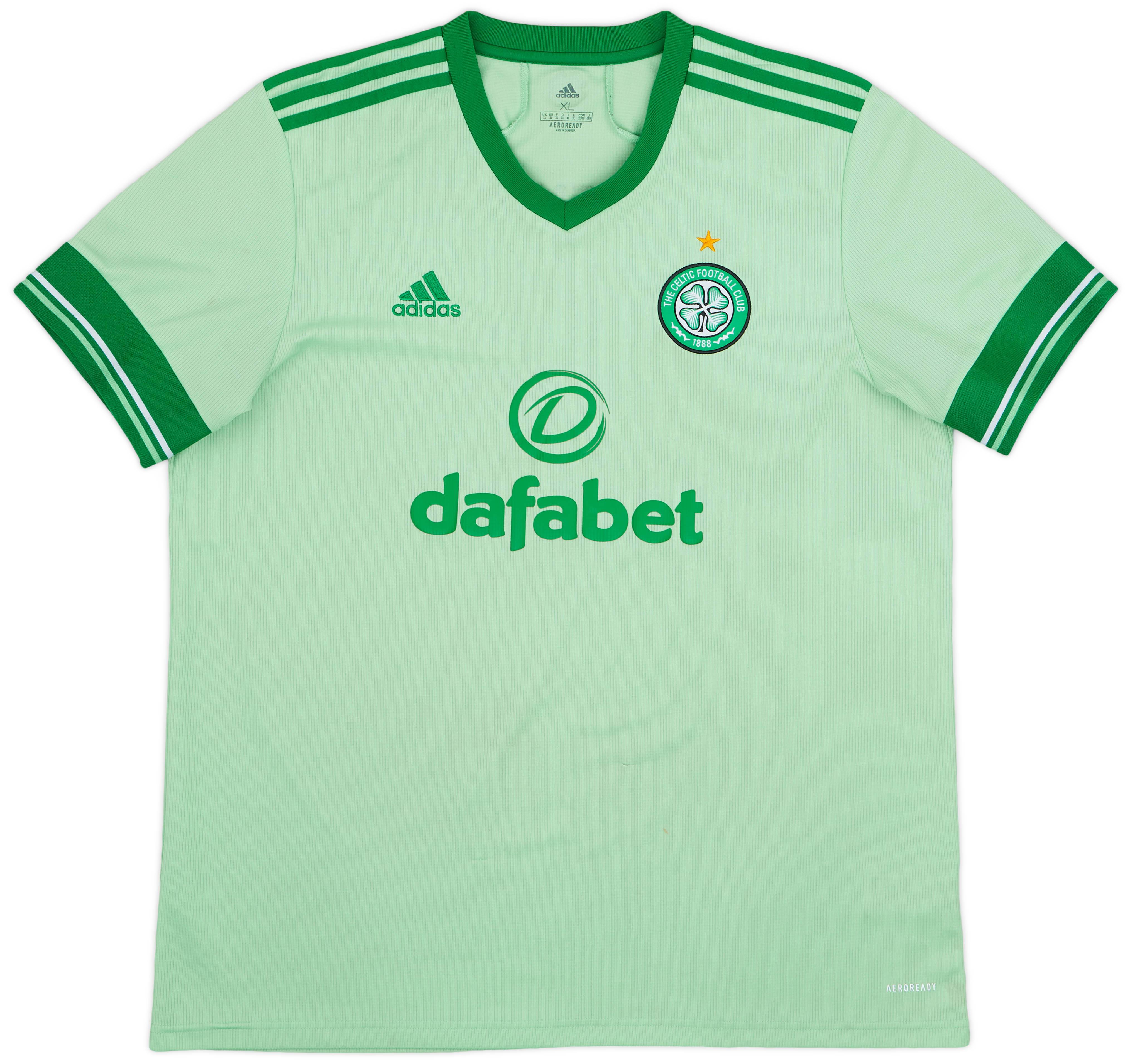 2020-21 Celtic Away Shirt - 6/10 - (XL)