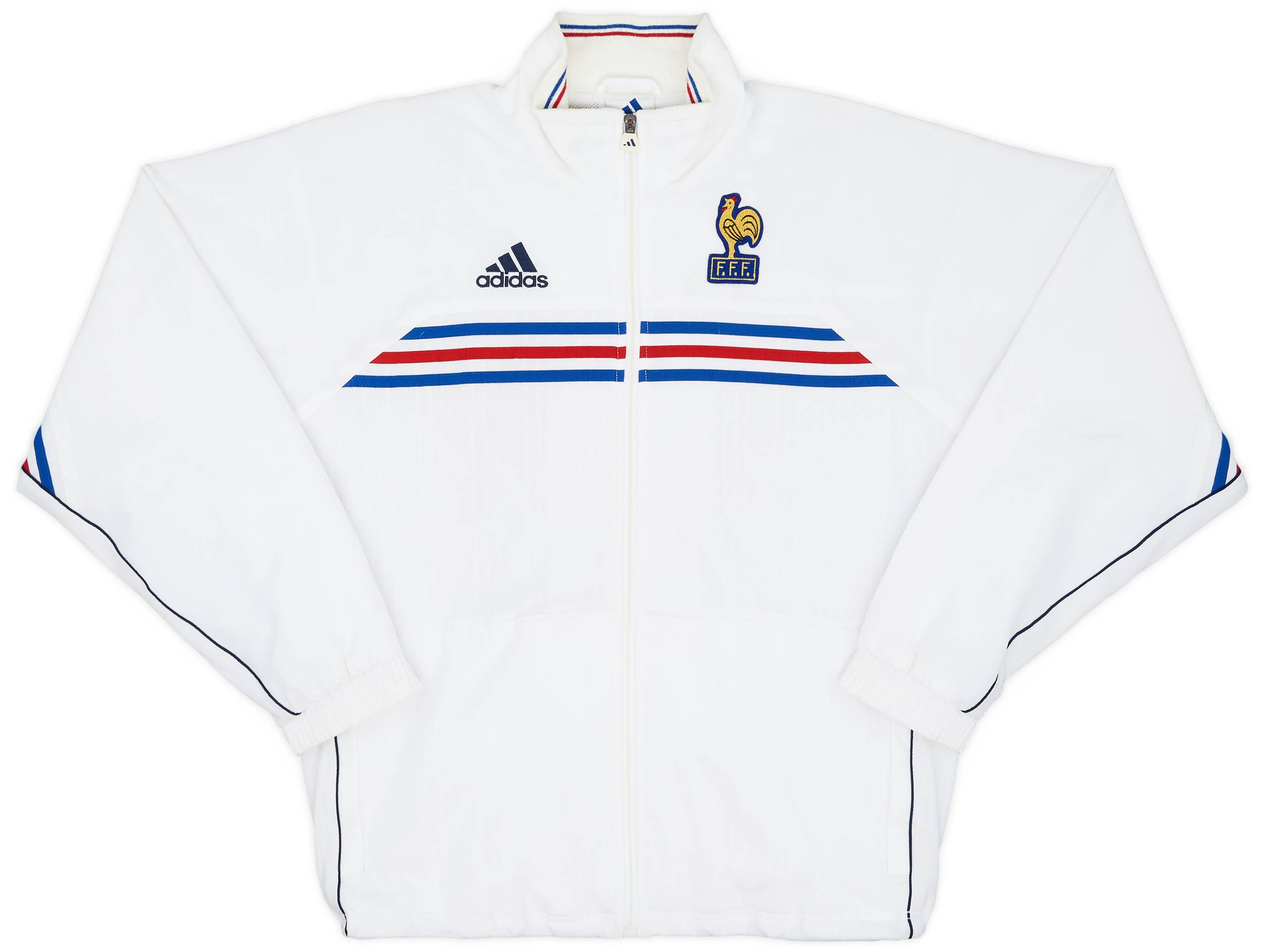1998-00 France adidas Track Jacket - 9/10 - (S)