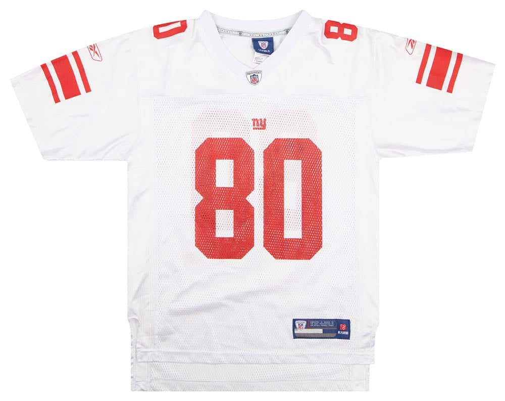 2010-11 New York Giants Cruz #80 Reebok On Field Jersey (Away) Y