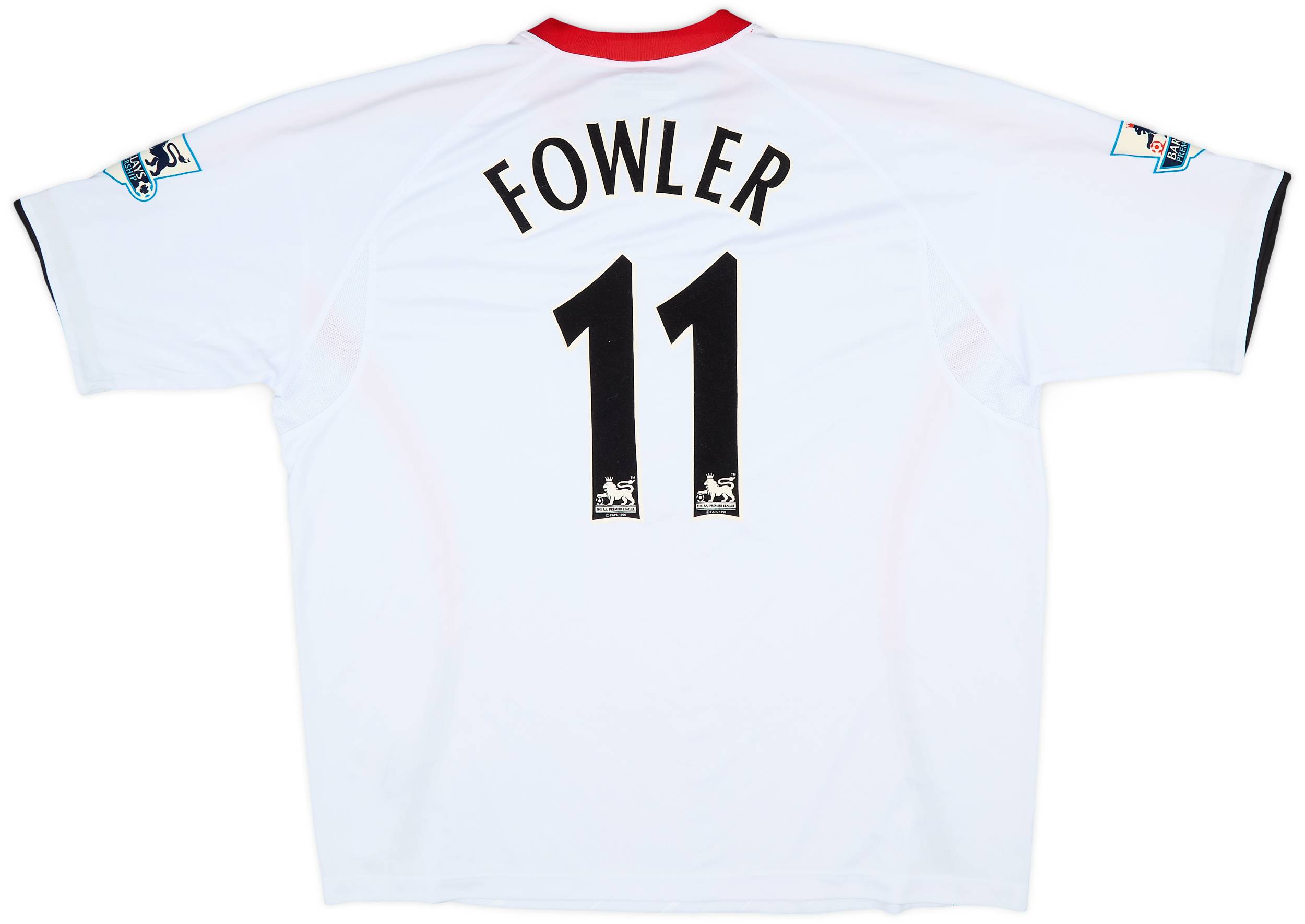 2005-06 Liverpool Away Shirt Fowler #11 (XXL)