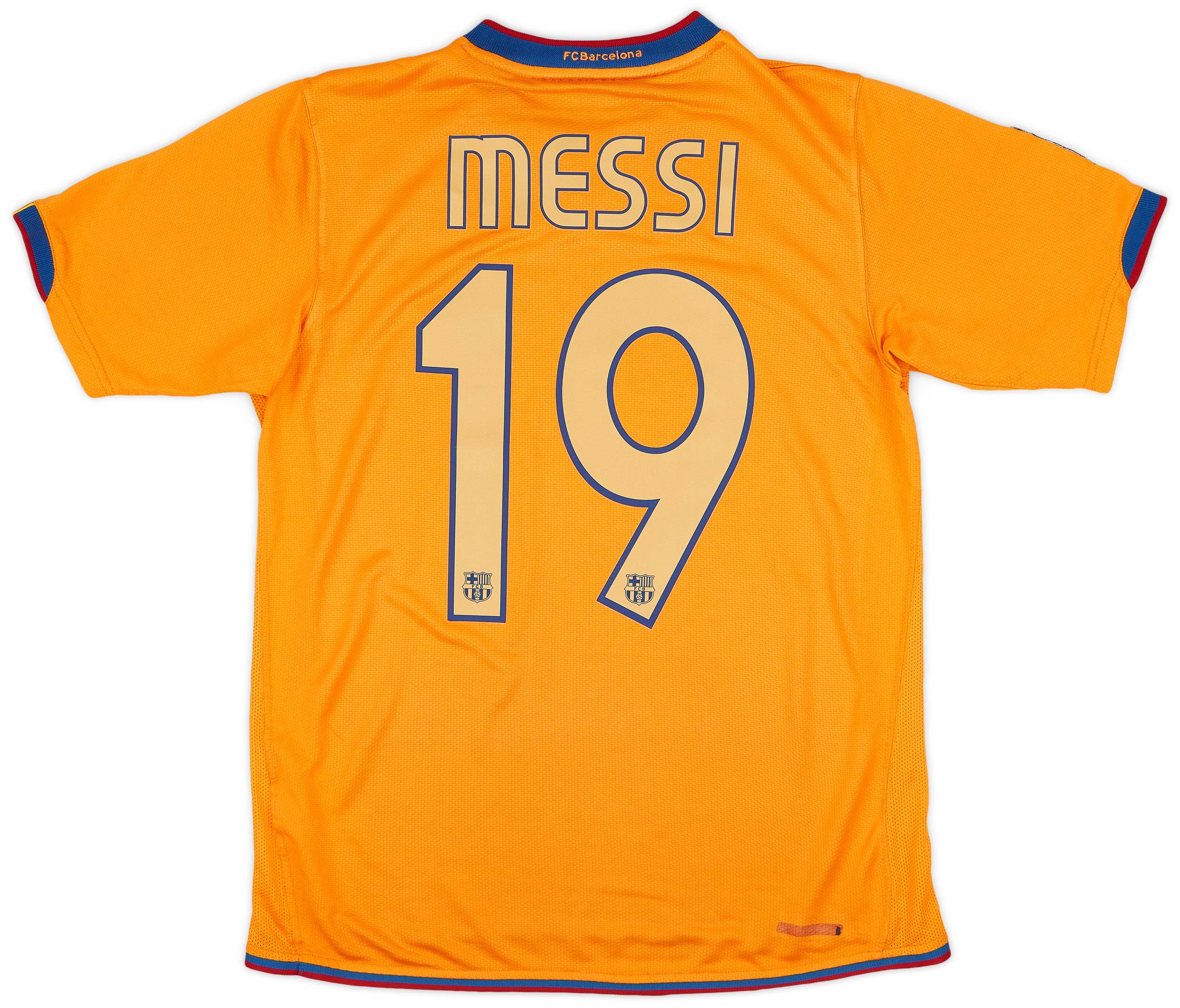 2006-08 Barcelona Away Shirt Messi #19 - 8/10 - (S)