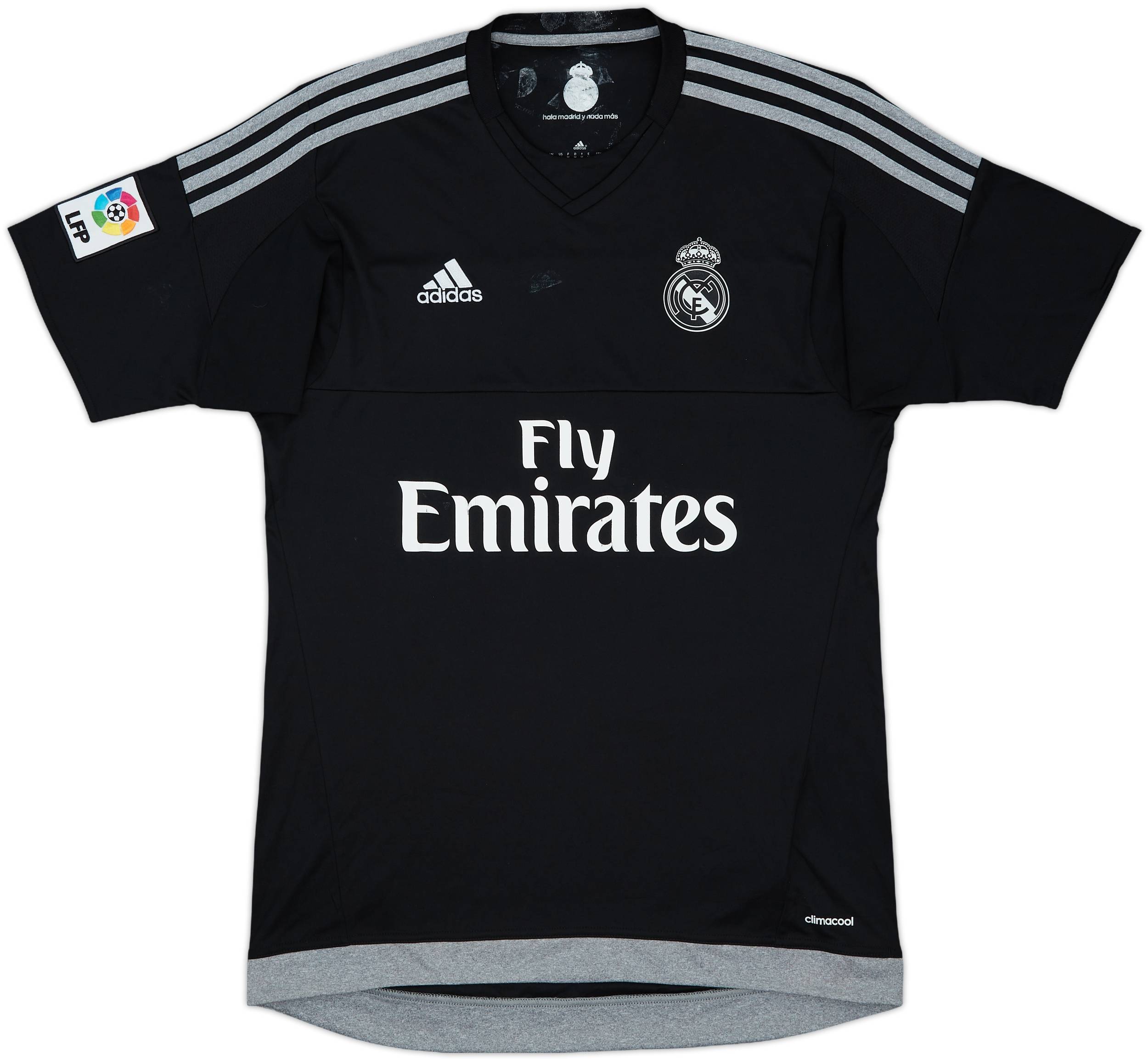 2015-16 Real Madrid GK S/S Shirt - 7/10 - (M)