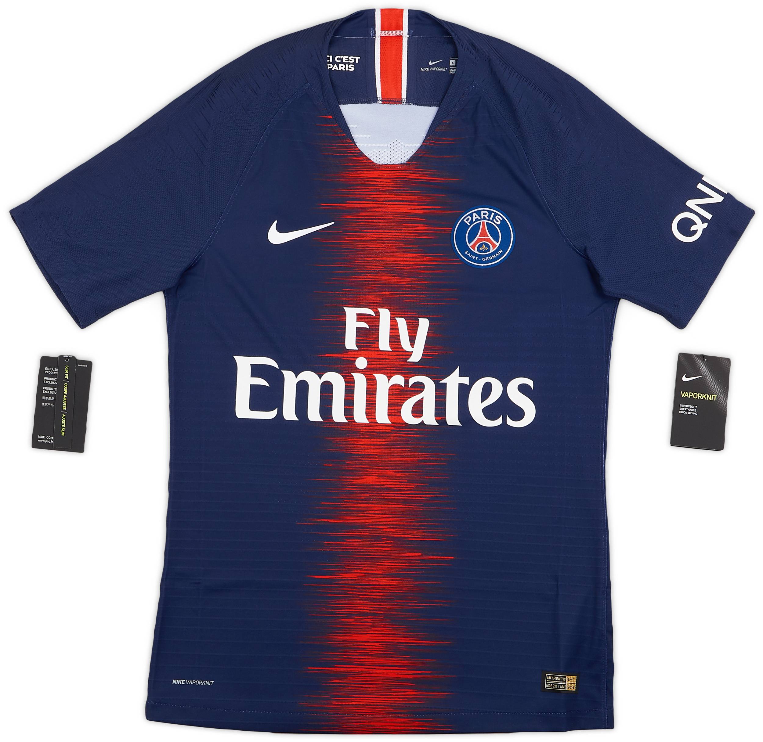 2018-19 Paris Saint-Germain Authentic Home Shirt (S)