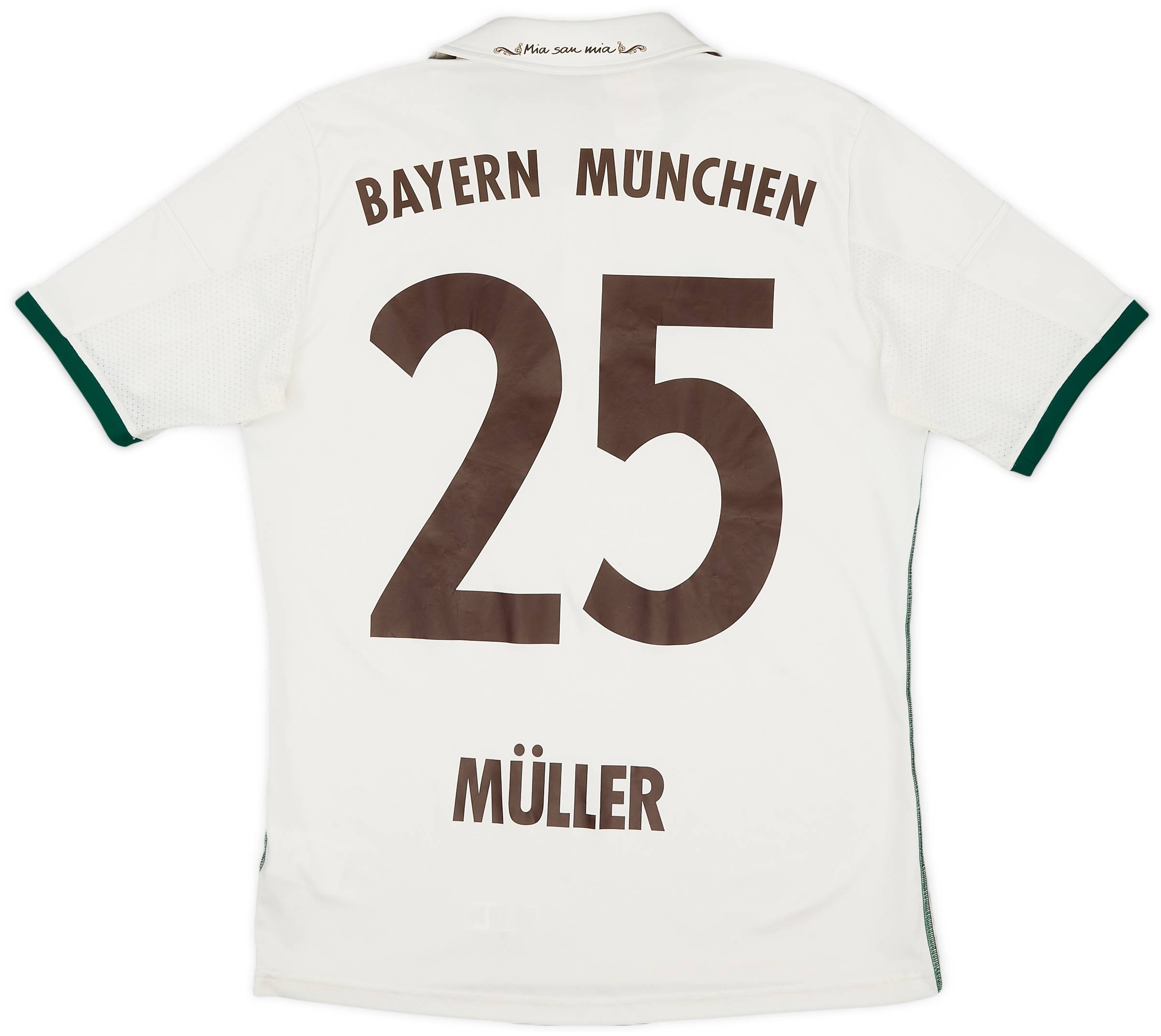 2013-14 Bayern Munich Away Shirt Muller #25 - 8/10 - (XL.Boys)