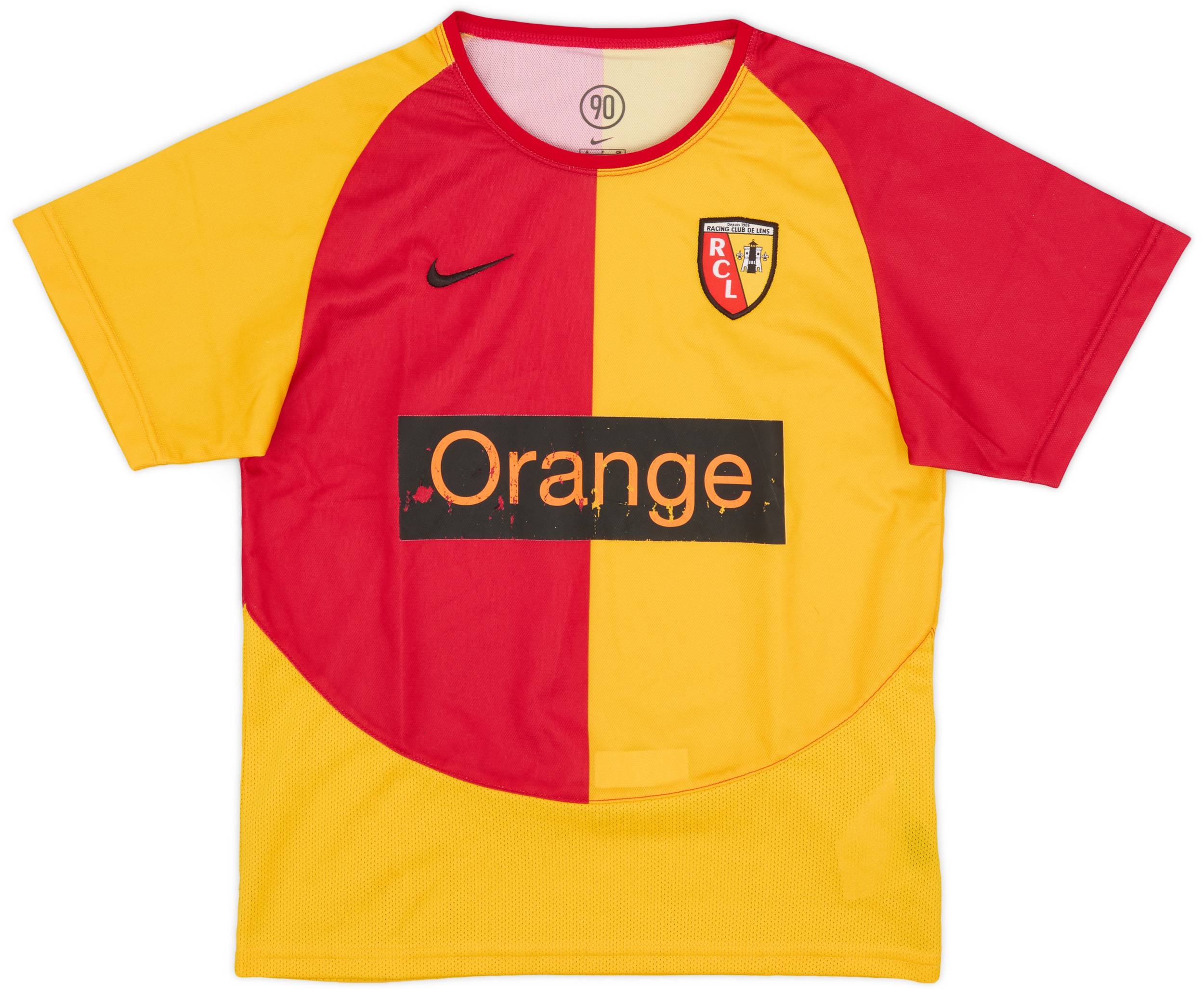 2003-04 Lens Home Shirt - 6/10 - (S.Boys)